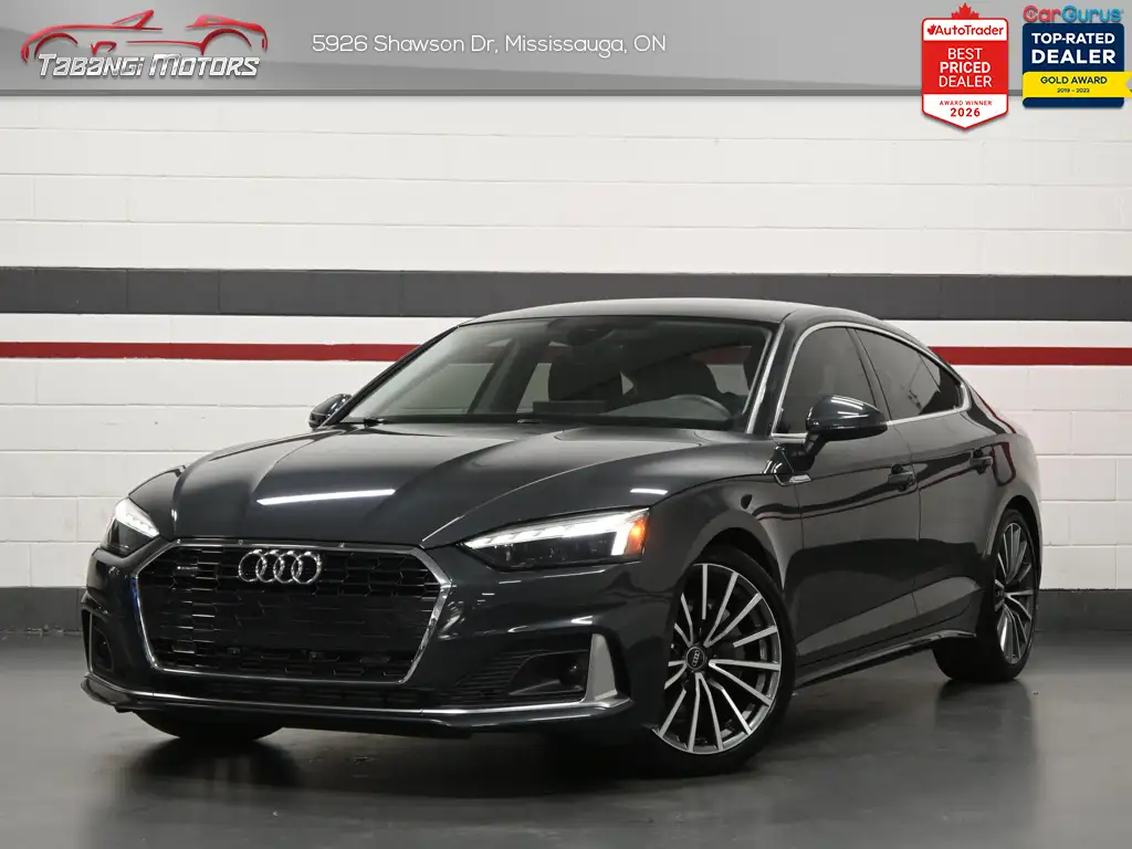 2022 Audi A5 Sportback Sunroof Heated Seats Wireless CarPlay