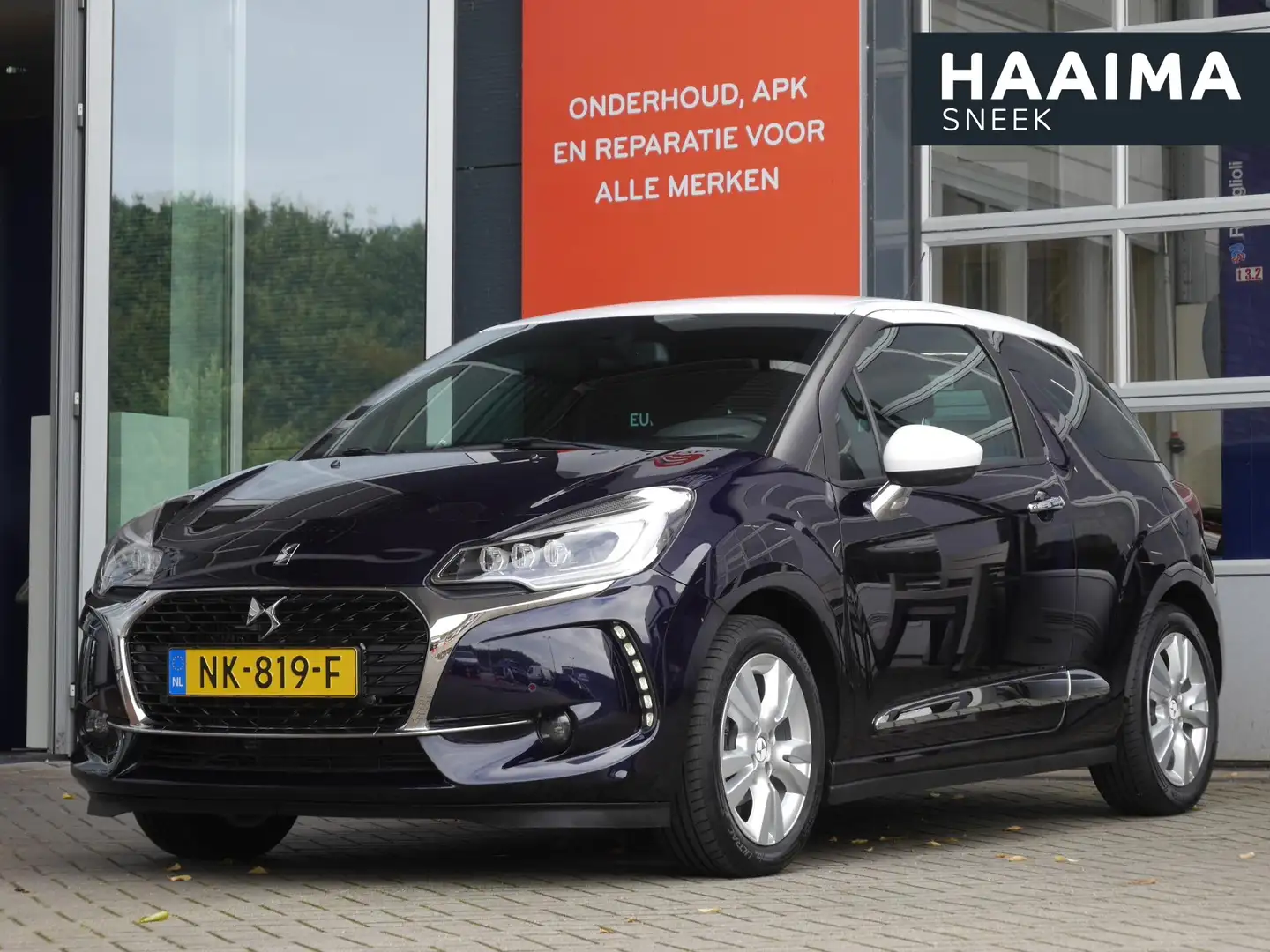 DS Automobiles DS 3 1.2 PureTech So Chic | Lage kmstand | Navigatie | Bleu - 1