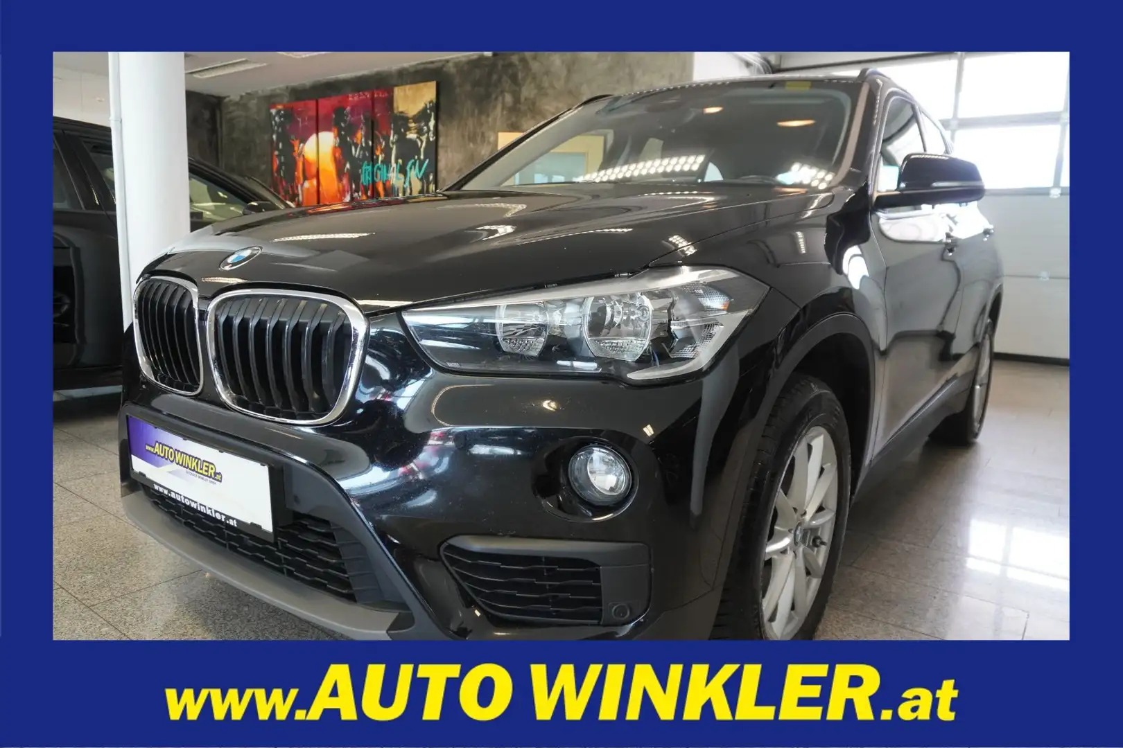 BMW X1 sDrive16d Advantage Navi/Kamera/Temp./Head-up Schwarz - 1