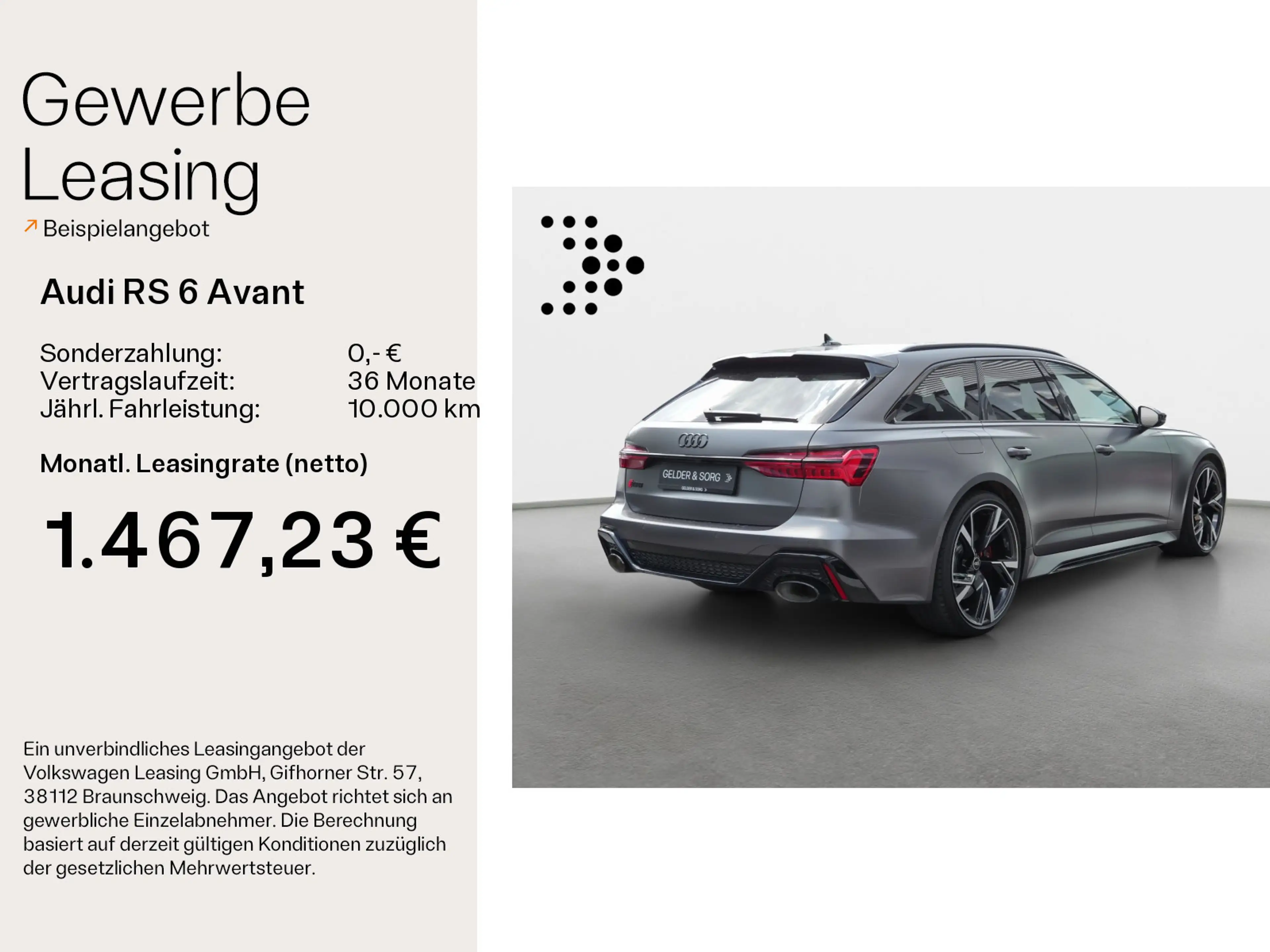 Audi RS6 4.0 TFSI qu. *Matrix*B&O*HuD*Foliert* — photo 2