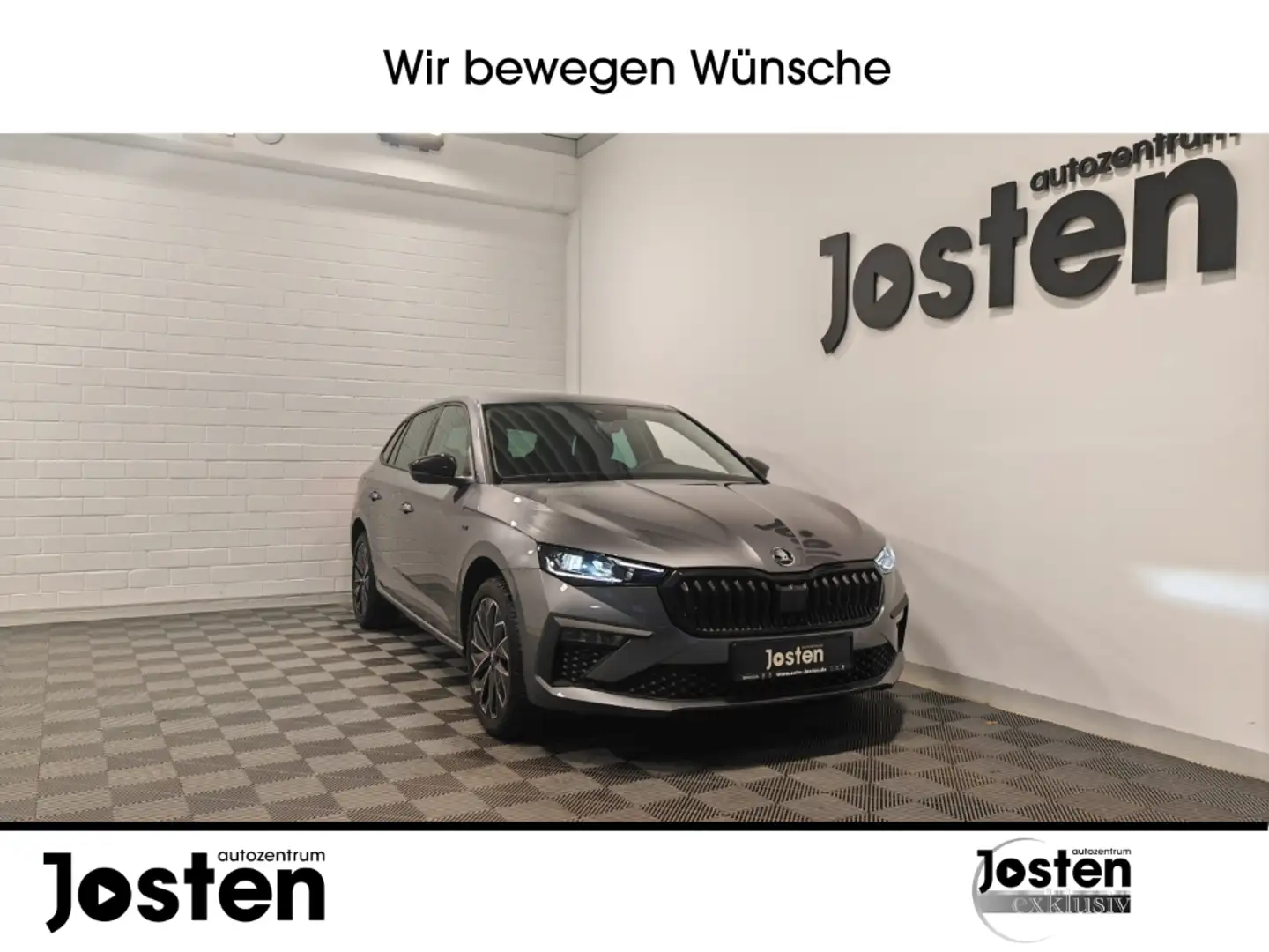 Skoda Scala Selection 1.5 TSI MTRX AHK CarPlay KAM Gris - 1