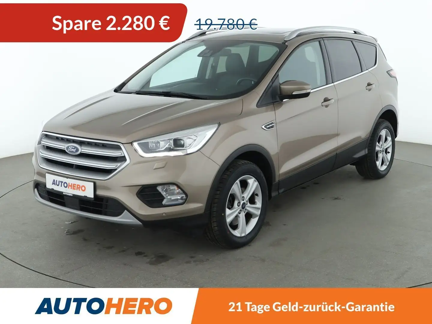 Ford Kuga 1.5 EcoBoost Titanium Aut.*NAVI*CAM*ACC*SHZ*ALU* Grigio - 1