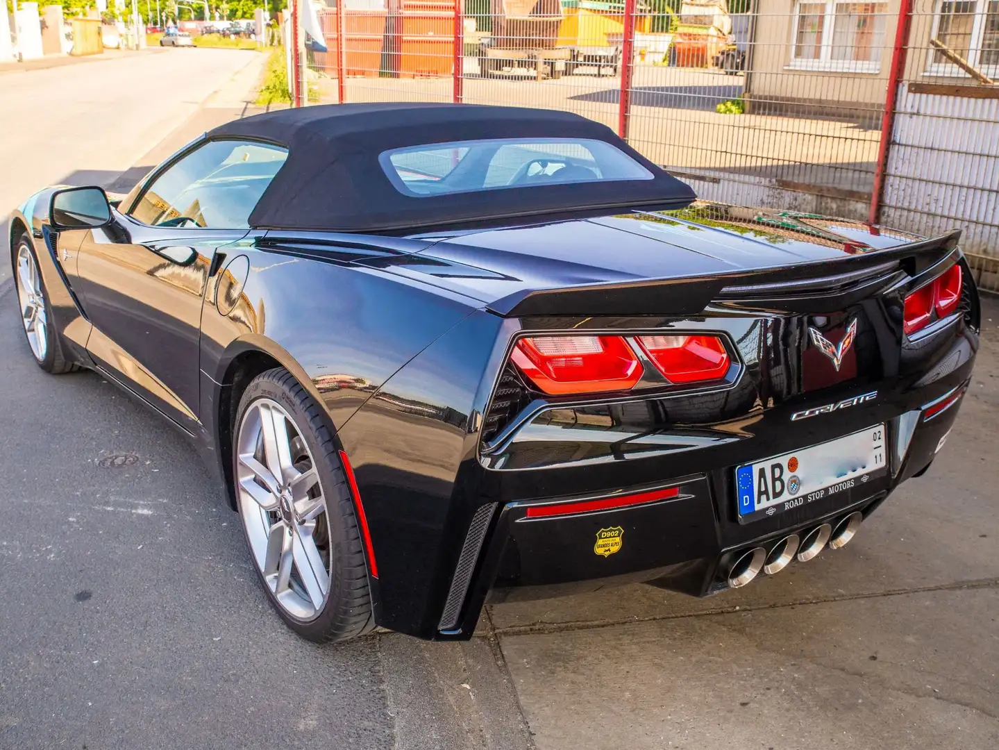 Corvette C7 Cabrio Deutsch Handschalter Schwarz - 2