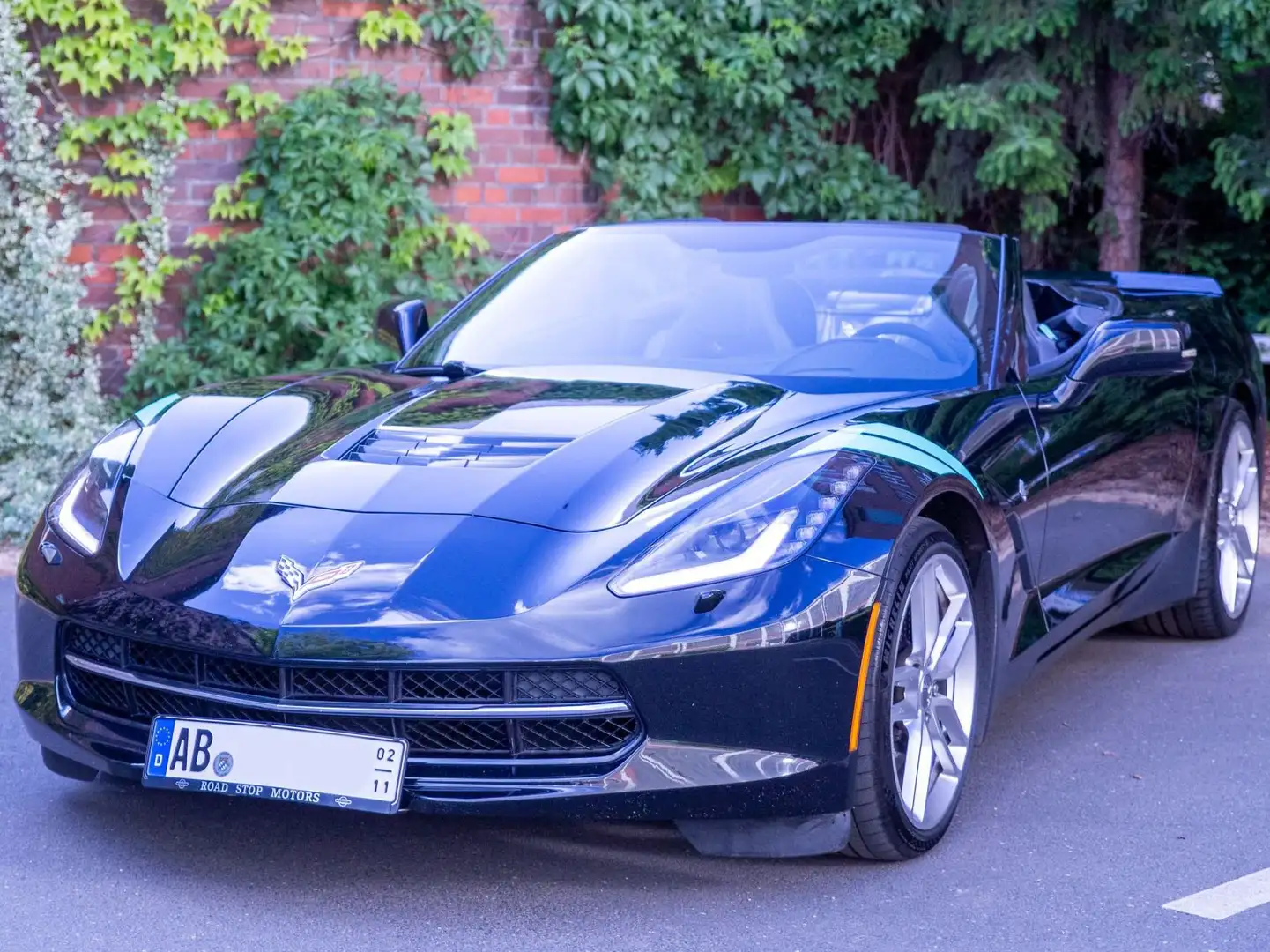Corvette C7 Cabrio Deutsch Handschalter Schwarz - 1