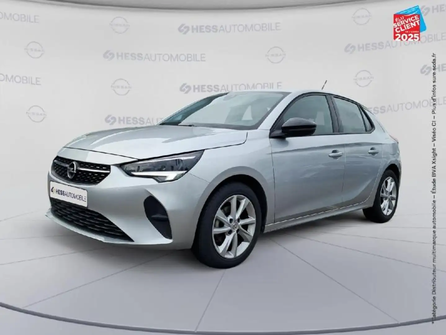 Opel Corsa-e 1.2 75ch Elegance Business Gris - 1