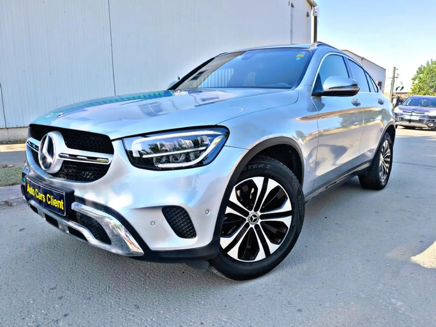 Mercedes-Benz GLC 220 Coupé 220d 4Matic 9G-Tronic Plateado - 1