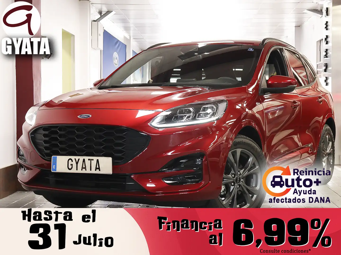 Ford Kuga 1.5 EcoBoost ST-Line FWD 150 Rojo - 1