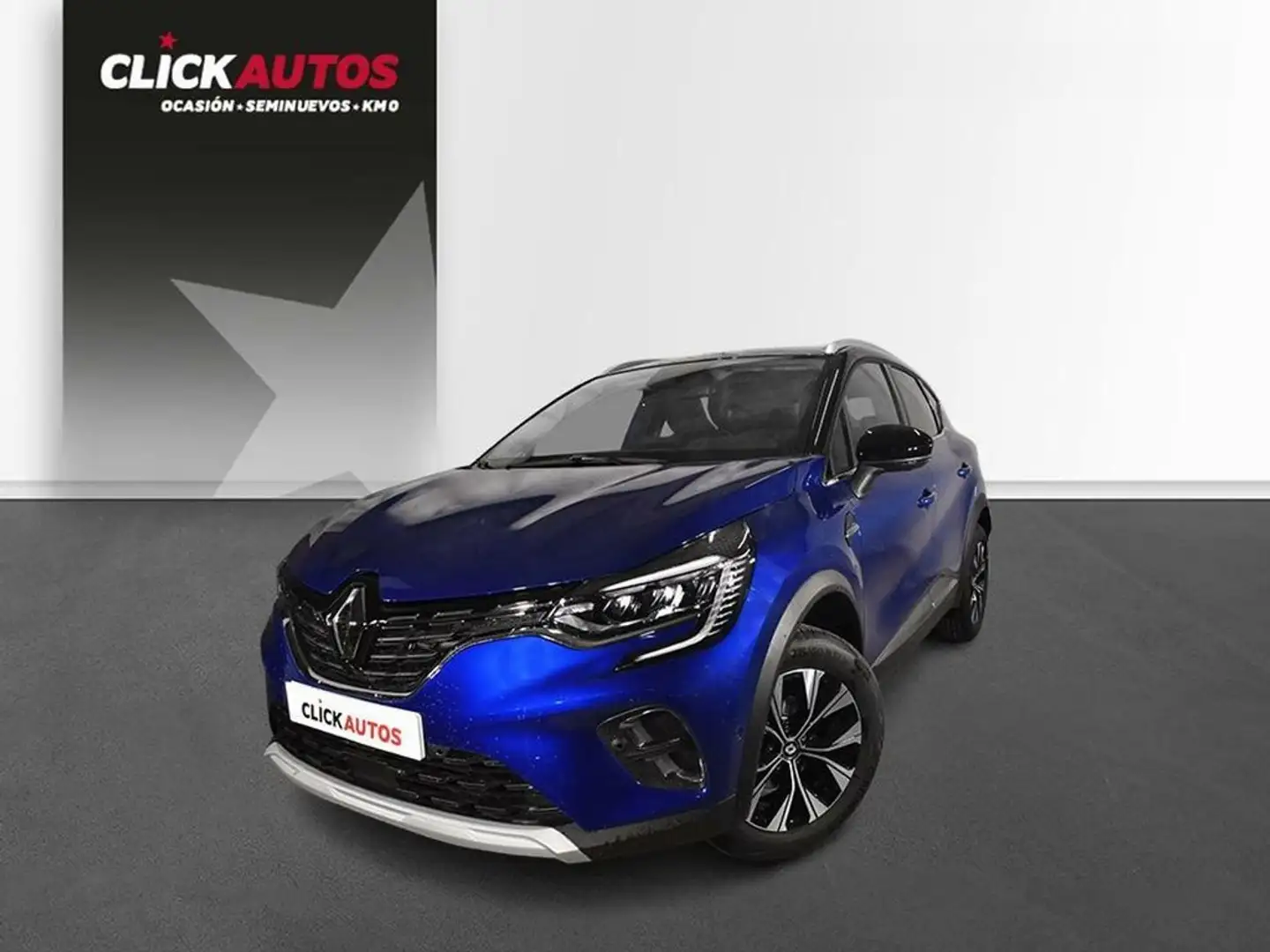Renault Captur 1.0 TCE 90CV Techno Bitono Blauw - 1