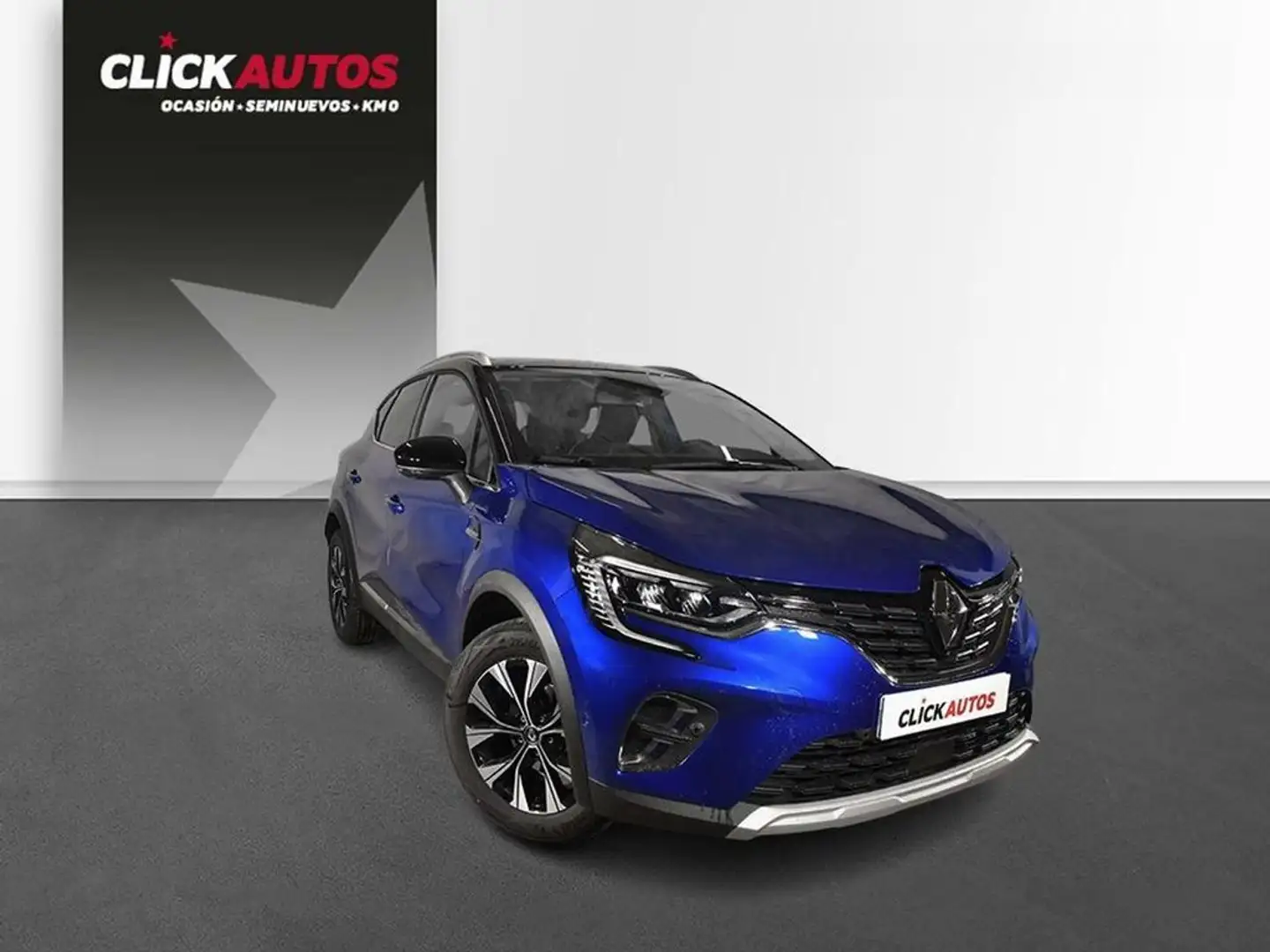 Renault Captur 1.0 TCE 90CV Techno Bitono Blauw - 2
