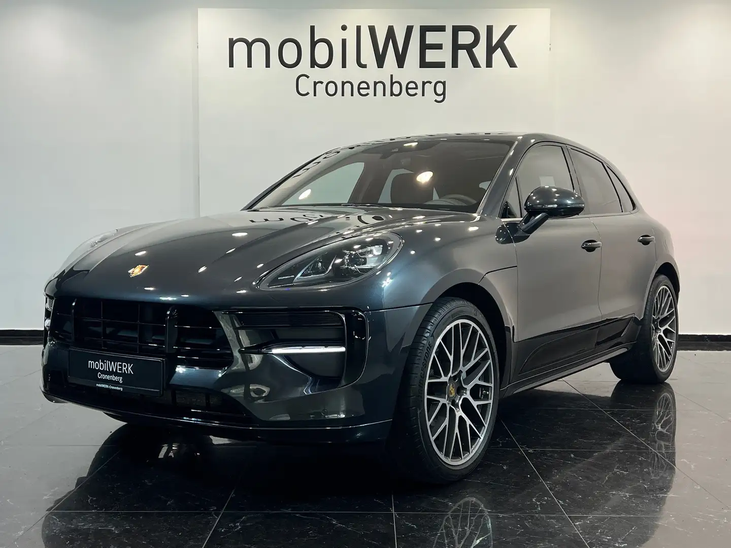 Porsche Macan PANO 14Wege AHK Sport-Design Luft. PDLS+ Gris - 1