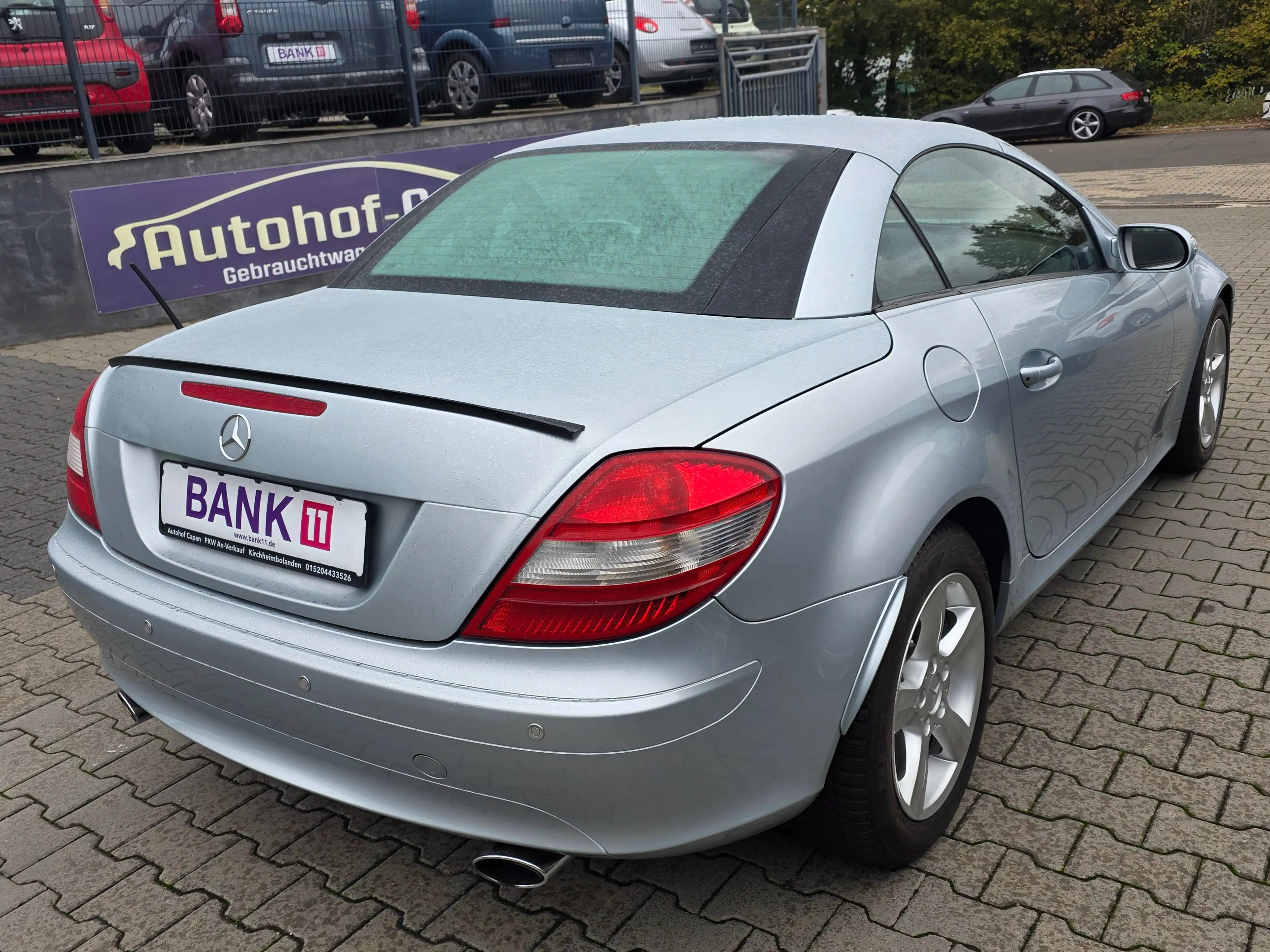 Mercedes-Benz SLK 200 SLK Kompr./Cabrio/Leder/Sitzhz/Kühlung/Klima/Alus/ZV/ — photo 5