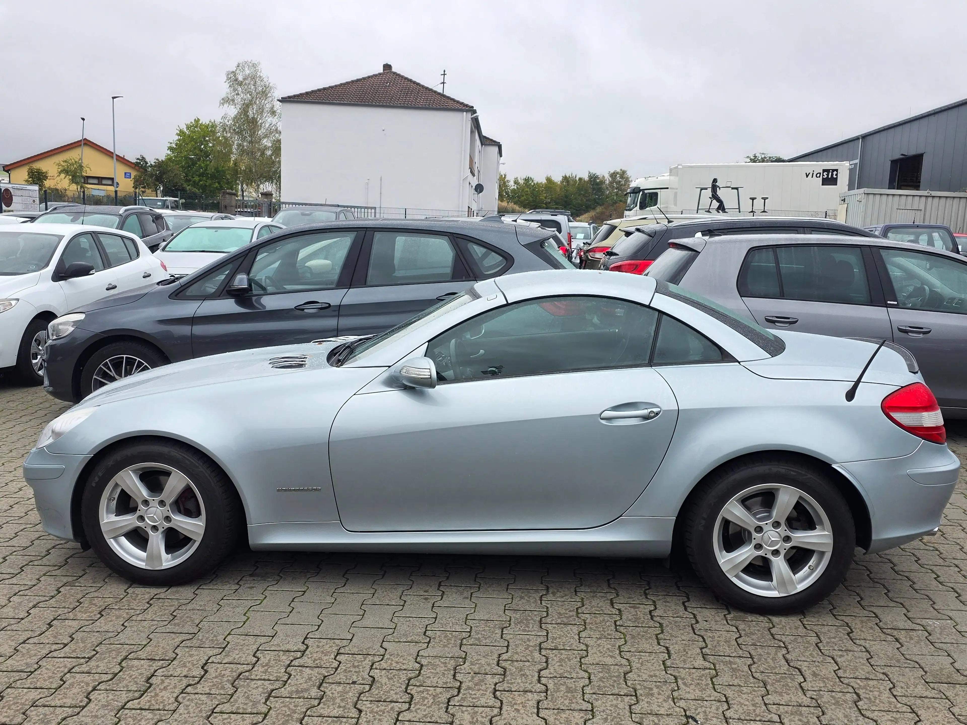 Mercedes-Benz SLK 200 SLK Kompr./Cabrio/Leder/Sitzhz/Kühlung/Klima/Alus/ZV/ — photo 7