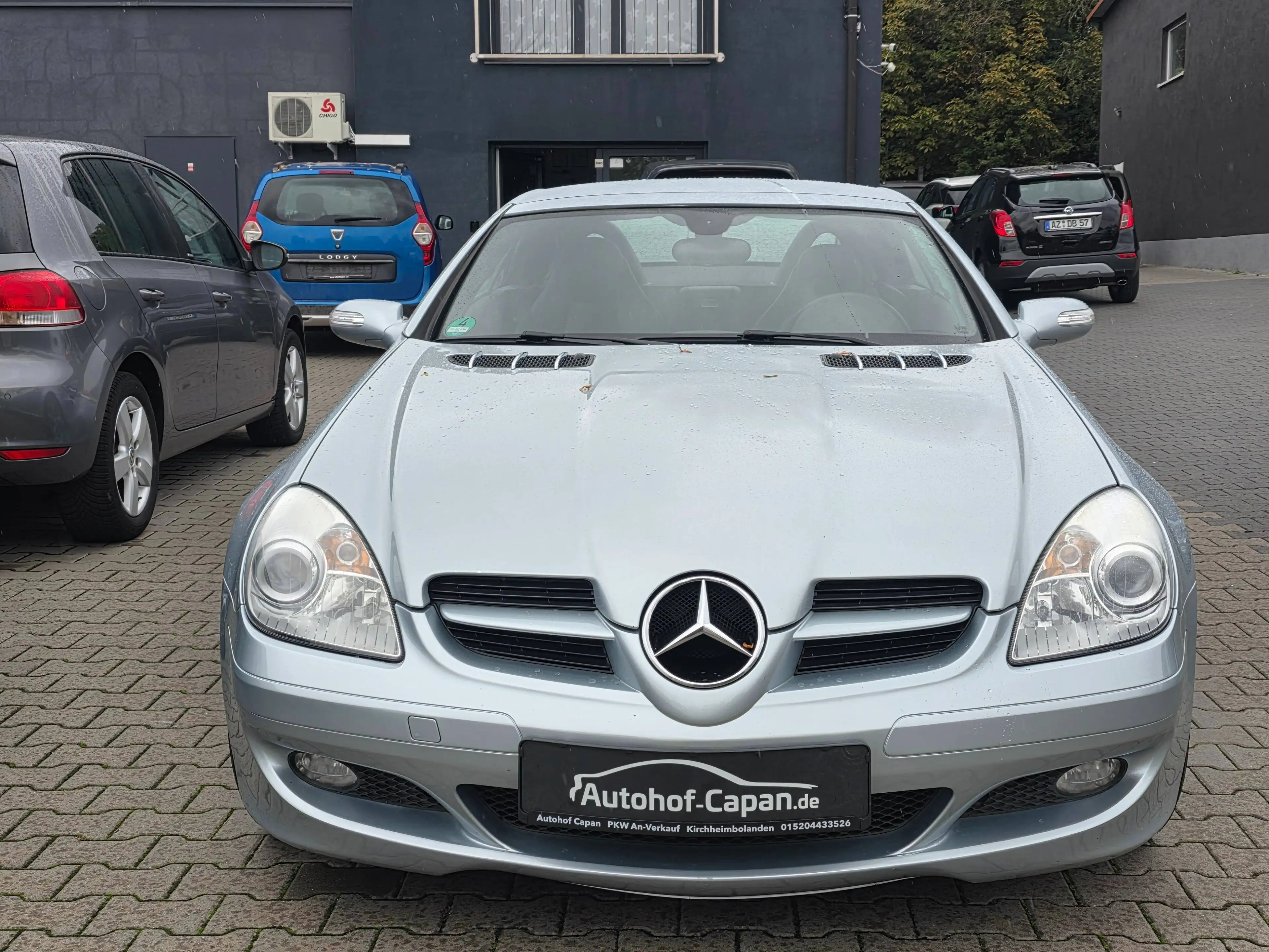 Mercedes-Benz SLK 200 SLK Kompr./Cabrio/Leder/Sitzhz/Kühlung/Klima/Alus/ZV/ — photo 2