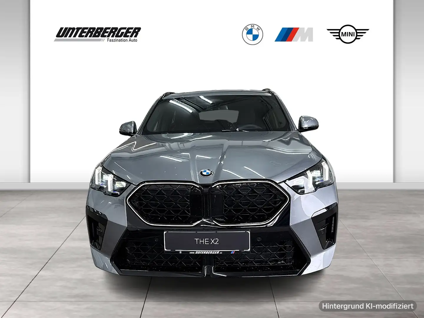 BMW X2 xDrive20d M Sportpaket // elektr. Anhängerkupplung Grau - 2