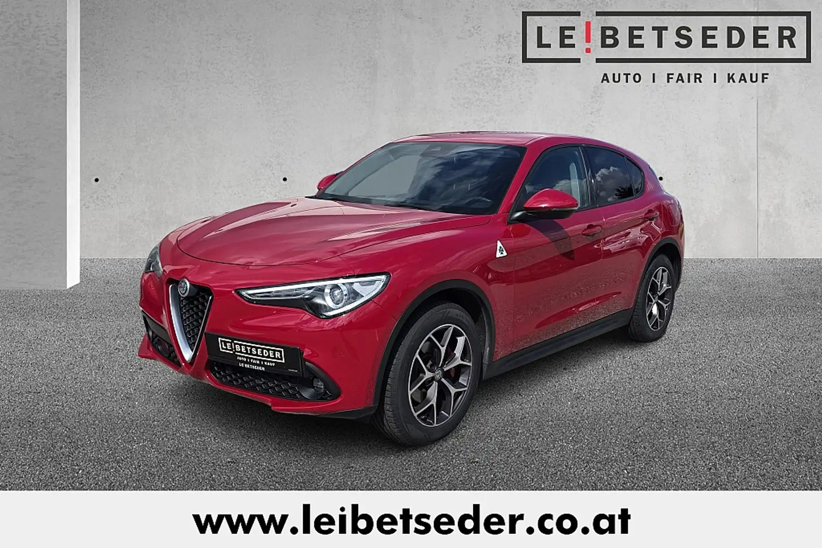 Alfa Romeo Stelvio Super 2,2 ATX AWD Rot - 1