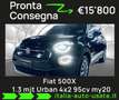 Fiat 500X 1.3 mjt Urban 4x2 95cv my20 Neopatentati E6 Noir - thumbnail 1
