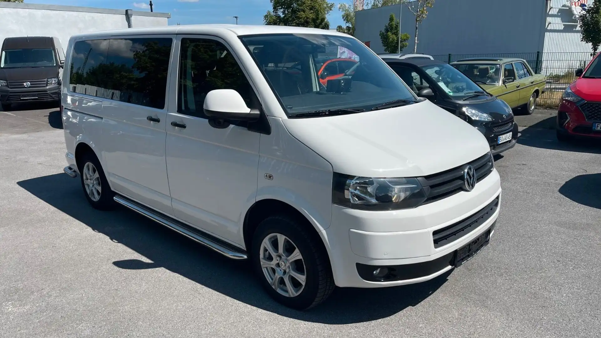Volkswagen T5 Caravelle T5 9-SITZE*KAMERA*PDC*KLIMA*NAVI*ANDROID*SHZ*LED Blanc - 1