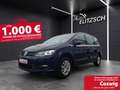 Volkswagen Sharan TDI Comfortline 7-Si. Xenon Navi ACC RFK SH LM Blau - thumbnail 1
