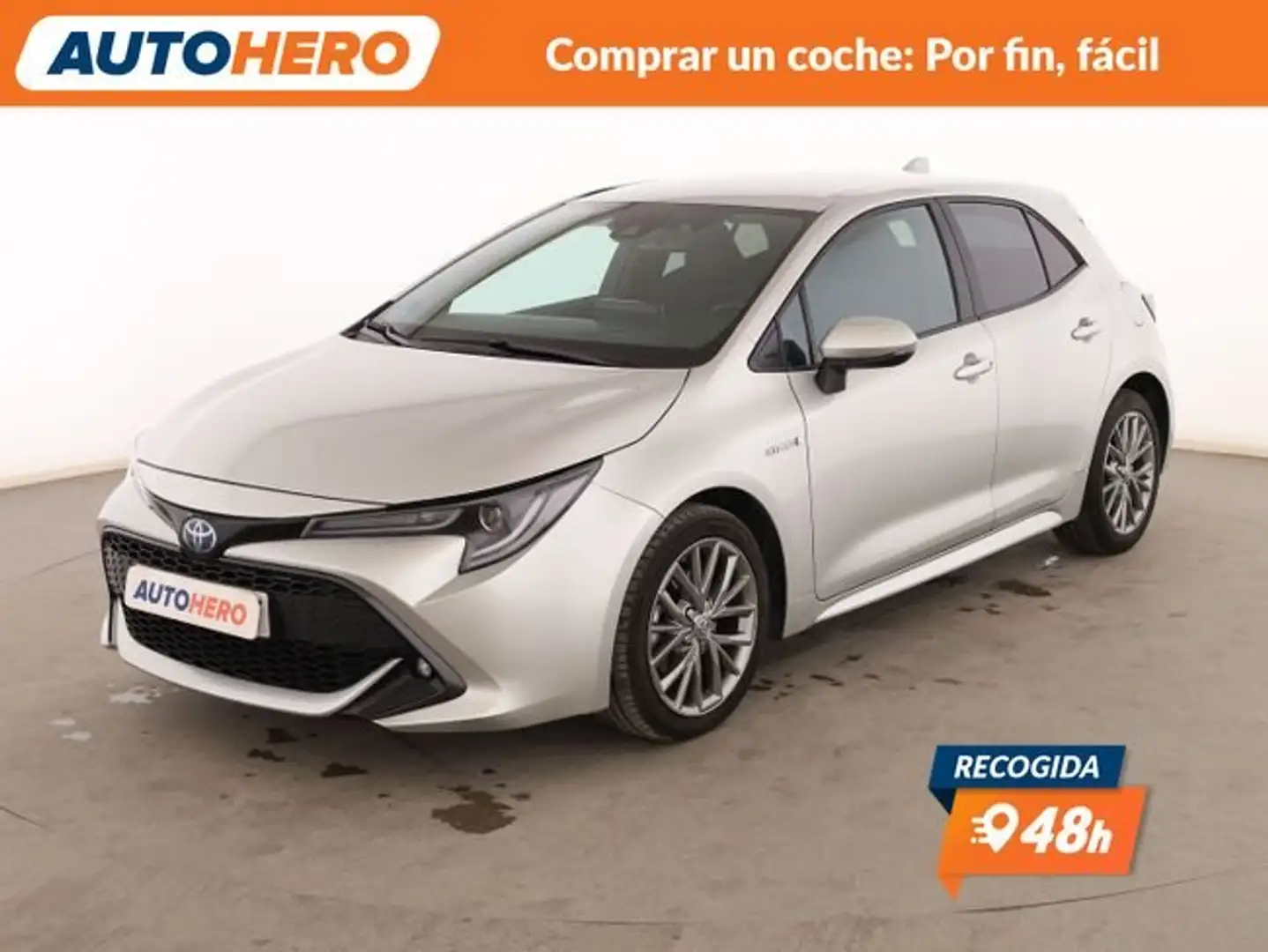 Toyota Corolla 1.8 Hybrid Feel! Gris - 1
