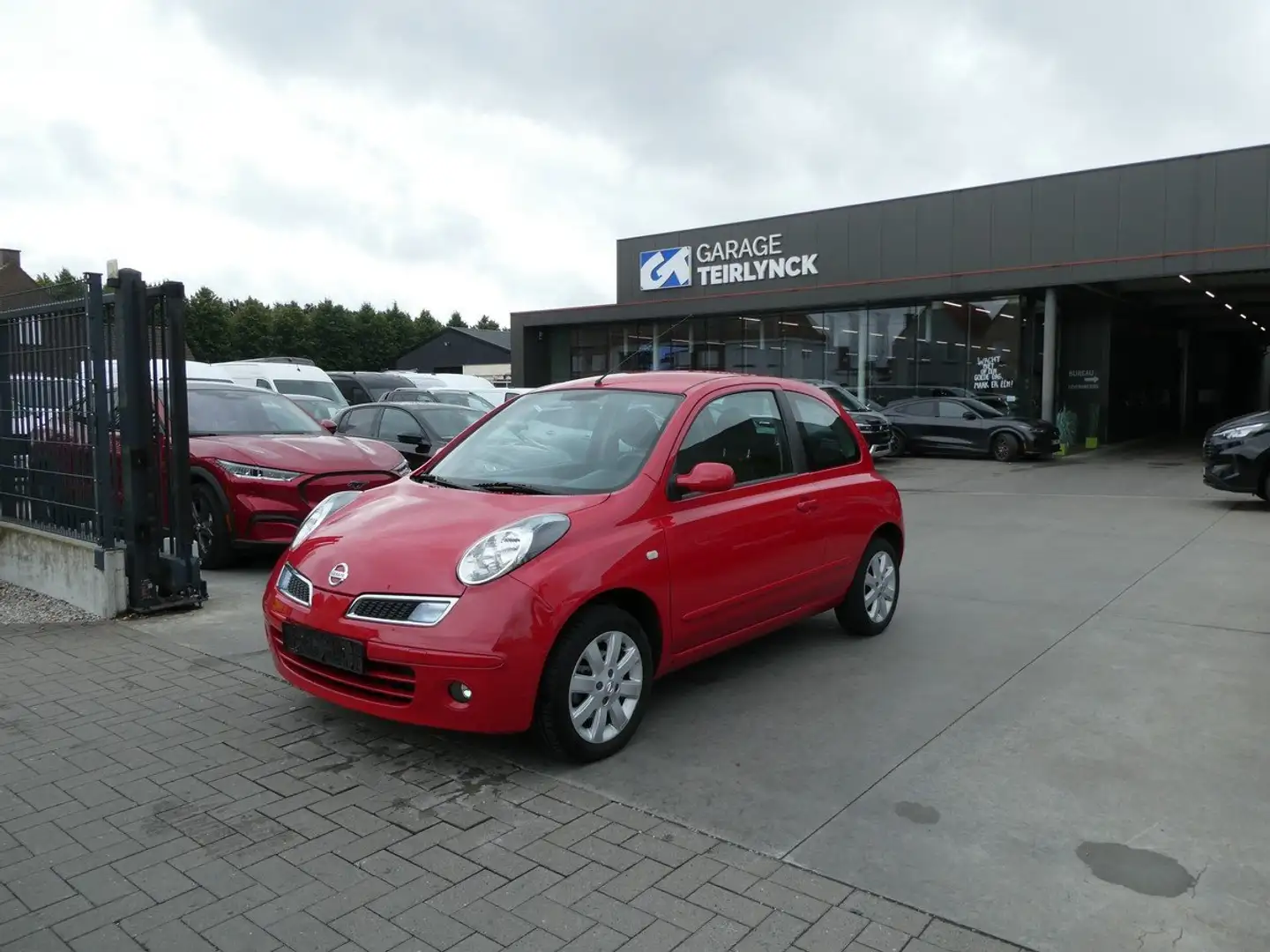 Nissan Micra 1.2 i benzine Automaat Airco '08 garantie (35691) Rouge - 2