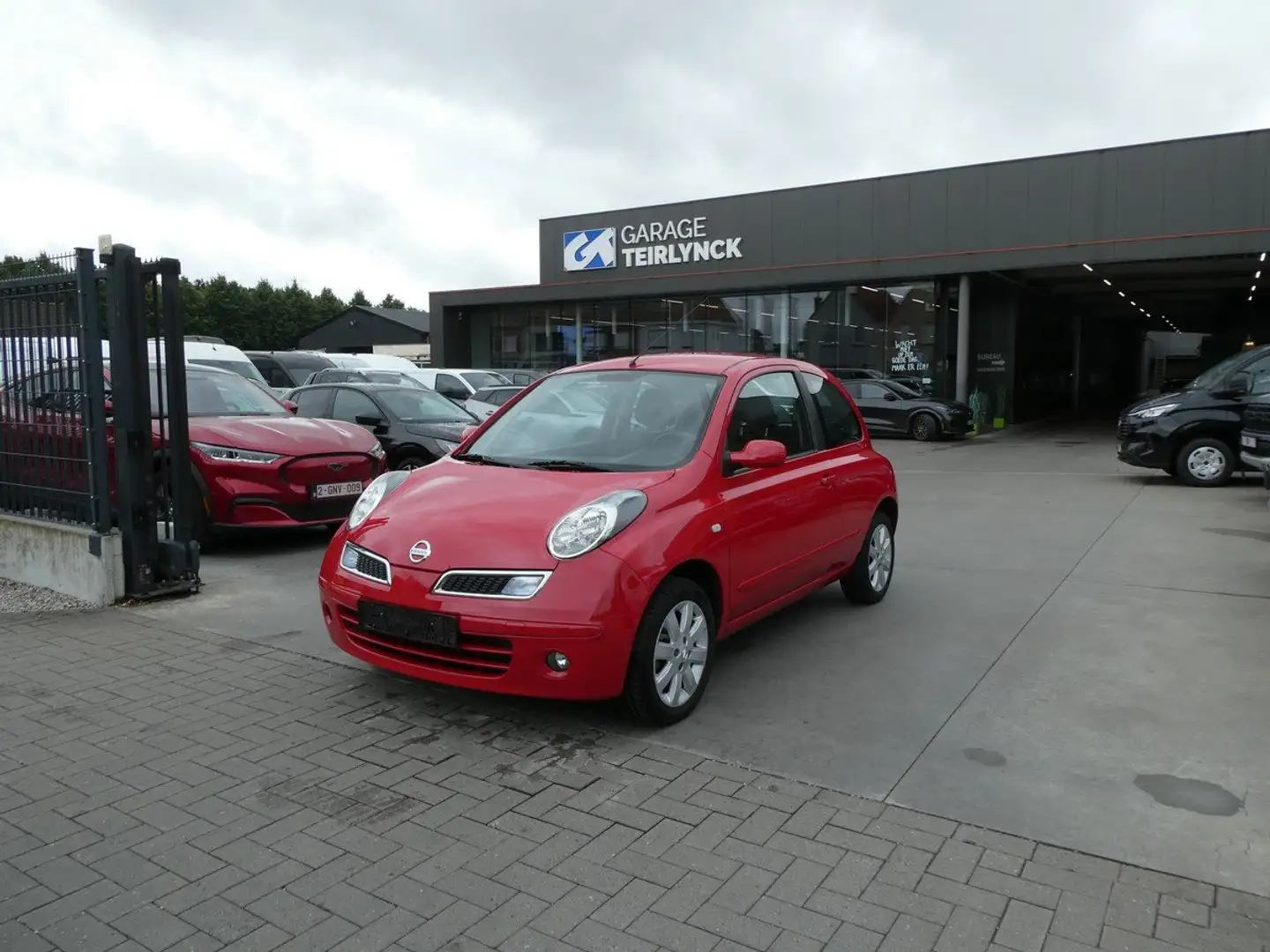 Nissan Micra 1.2 i benzine Automaat Airco '08 garantie (35691) Rouge - 1