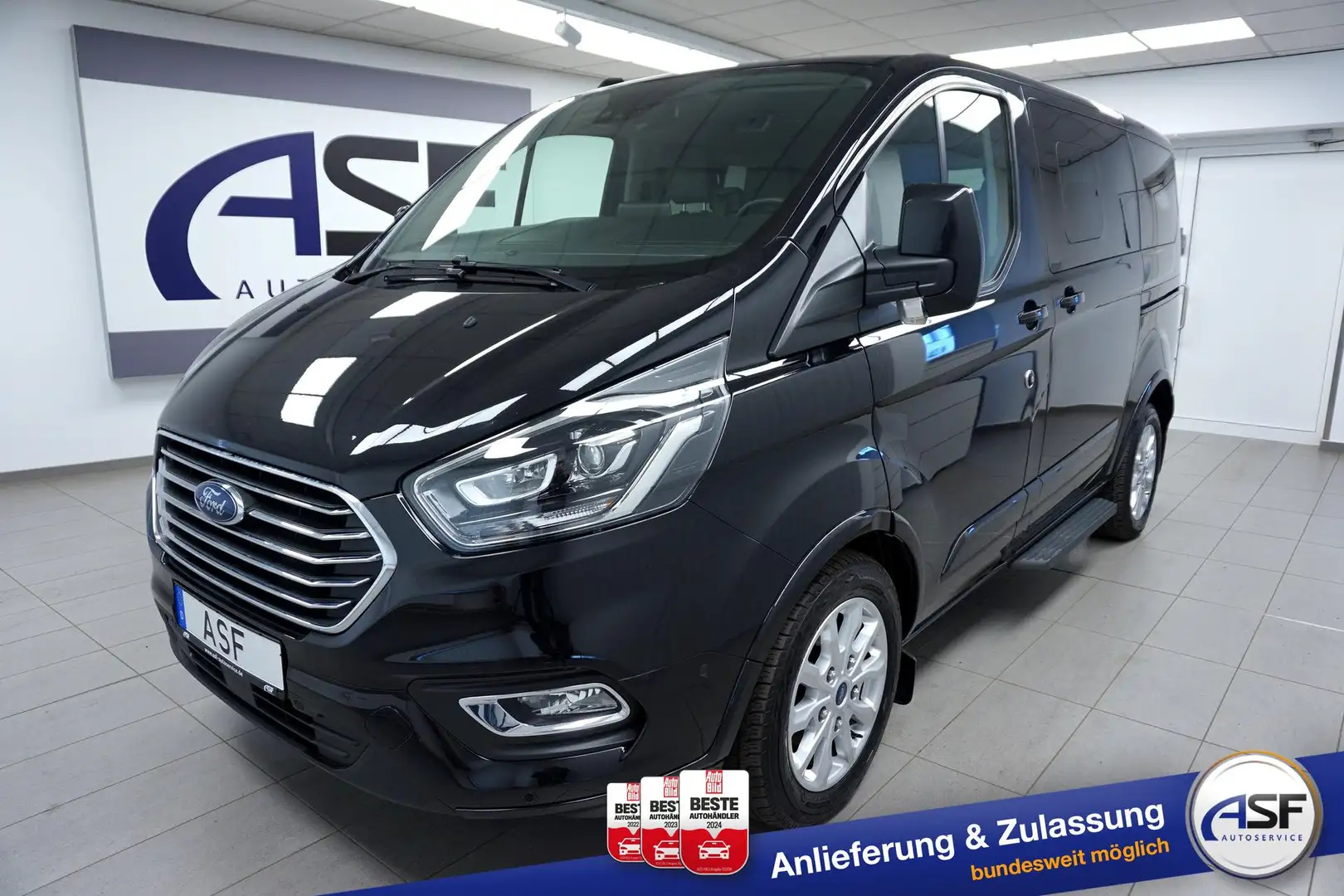 Ford Tourneo Custom Transit Autom. #ACC #Park-Assist. #Standheizung... Černá - 1