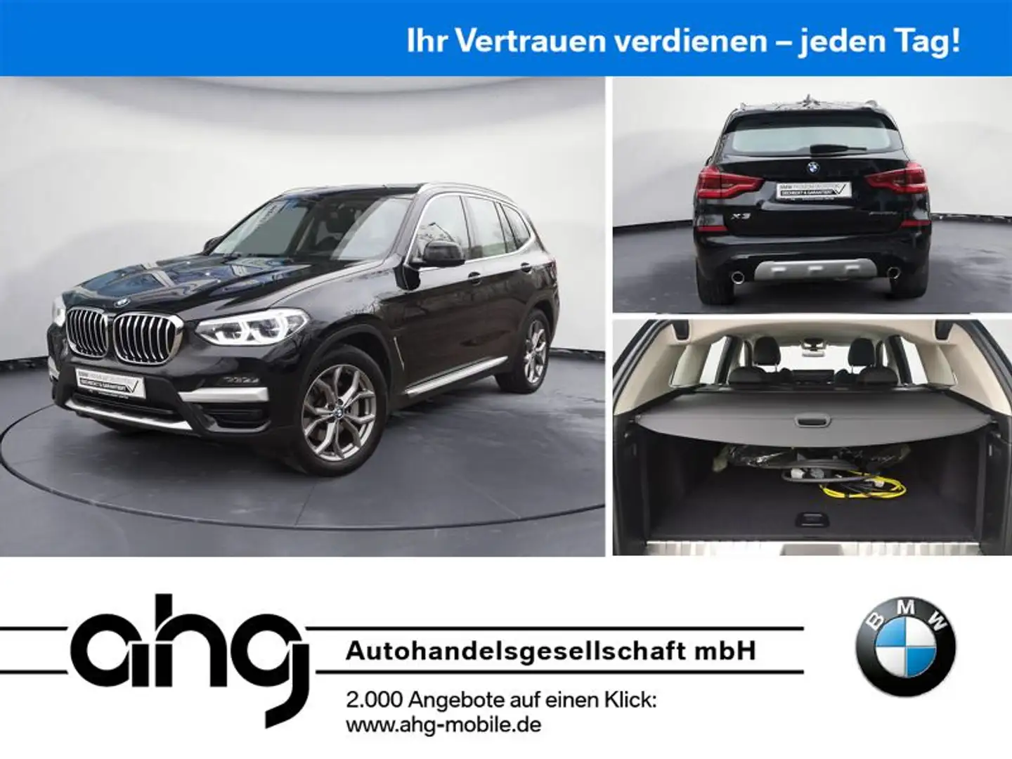 BMW X3 xDrive30e xLine AT Aut. Head-Up AHK HiFi Negro - 1