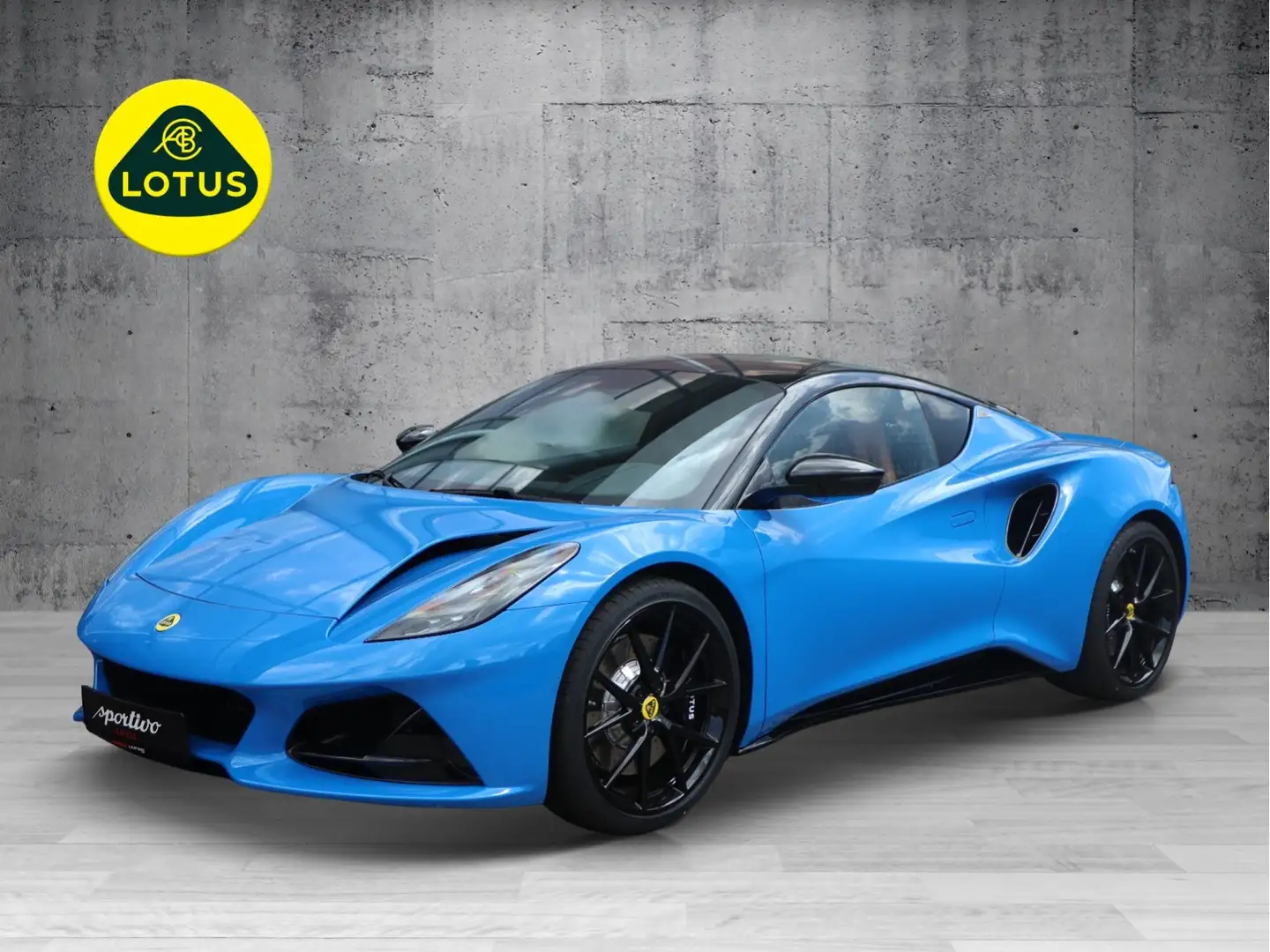 Lotus Emira V6 First Edition *Lotus Leipzig* Bleu - 2