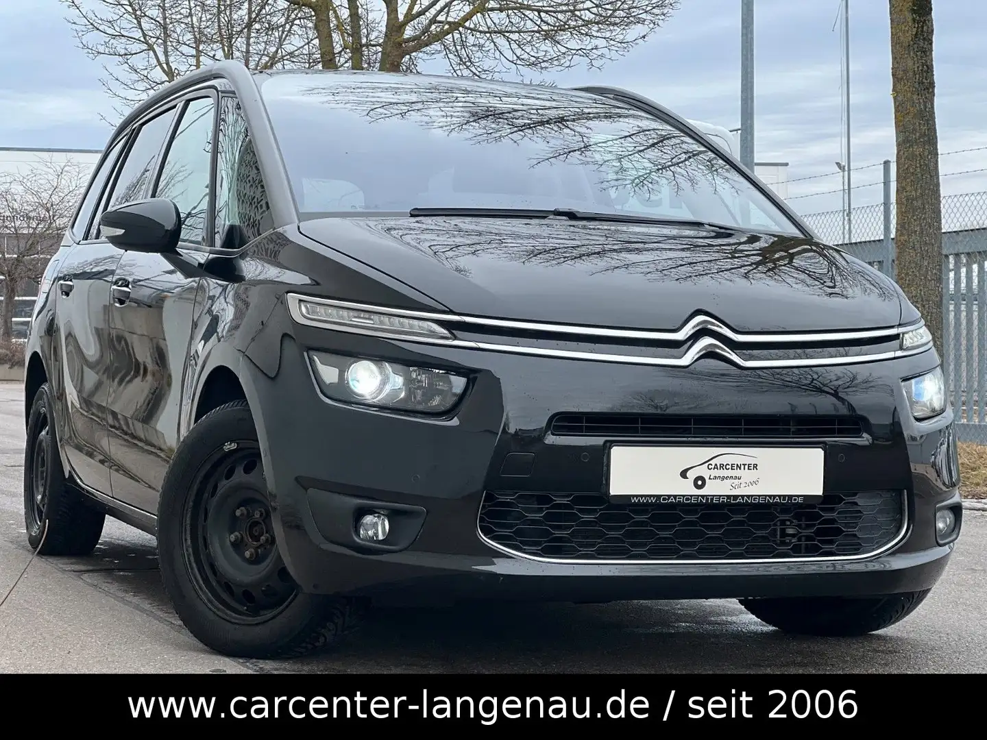 Citroen Grand C4 Picasso C4 Grand Picasso Selection + VOLL-SERVICE Siyah - 1