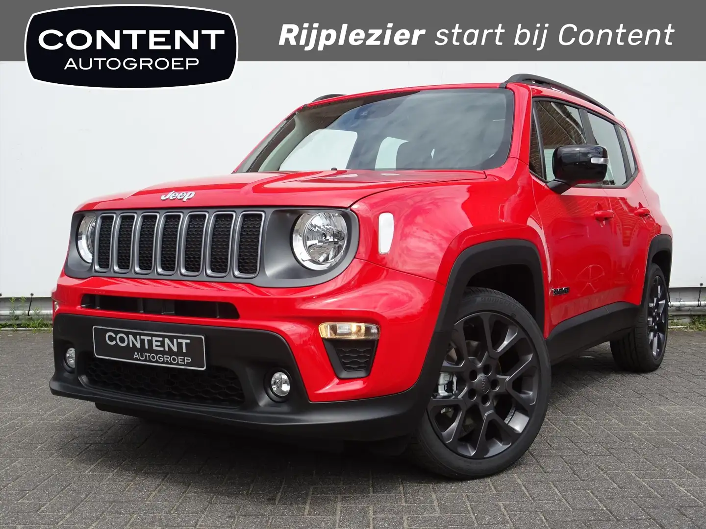 Jeep Renegade 1.5T e-Hybrid 130pk Automaat Limited S Edition met Rood - 1