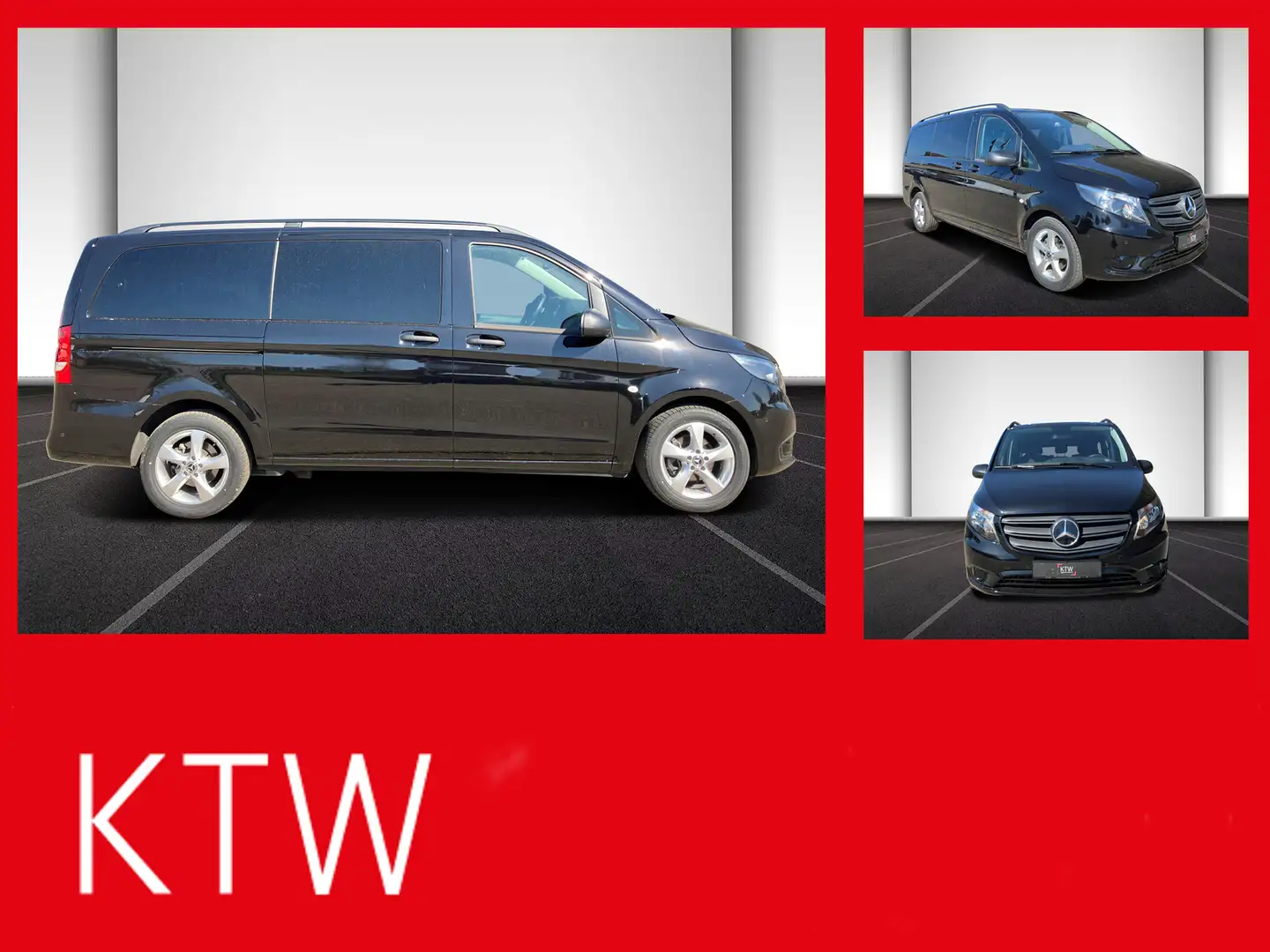 Mercedes-Benz Vito 114CDI lang,TourerEDITION,2xTür,Automatik Noir - 1