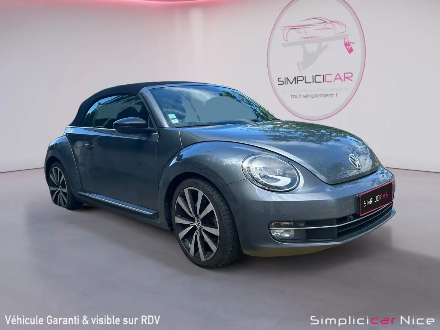 Volkswagen Beetle Gris - 1
