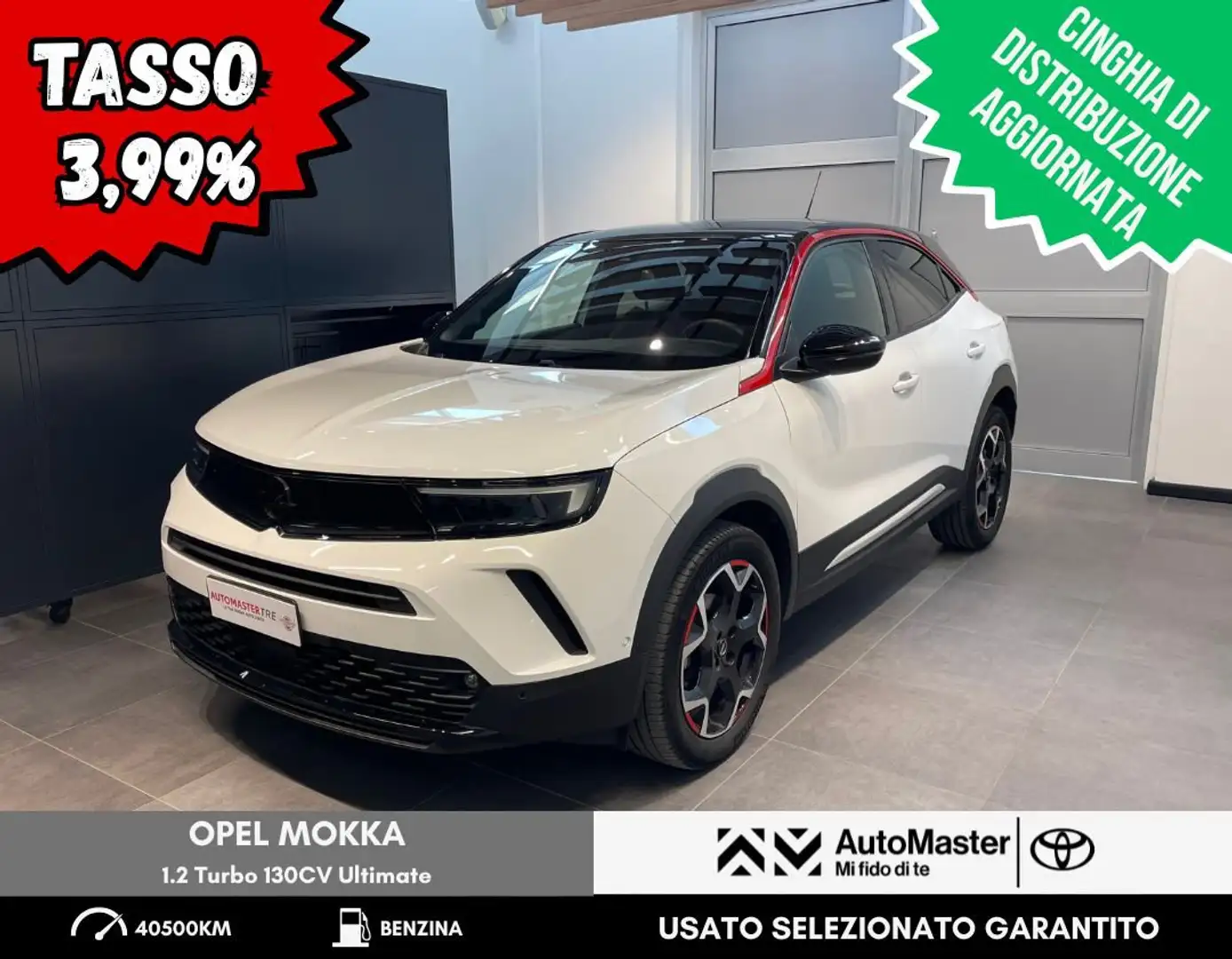 Opel Mokka 1.2 Turbo 130CV Ultimate Biały - 1