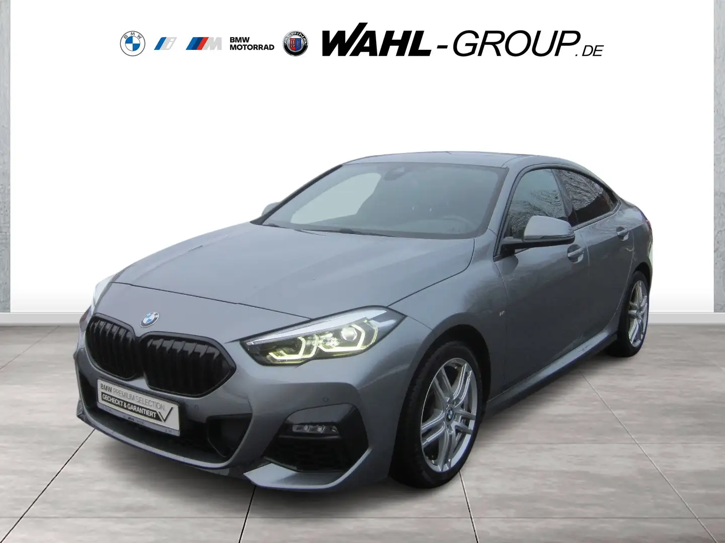 BMW 220 i GRAN COUPÉ M SPORT DKG LC PROF LED GRA PDC HIFI Grau - 1