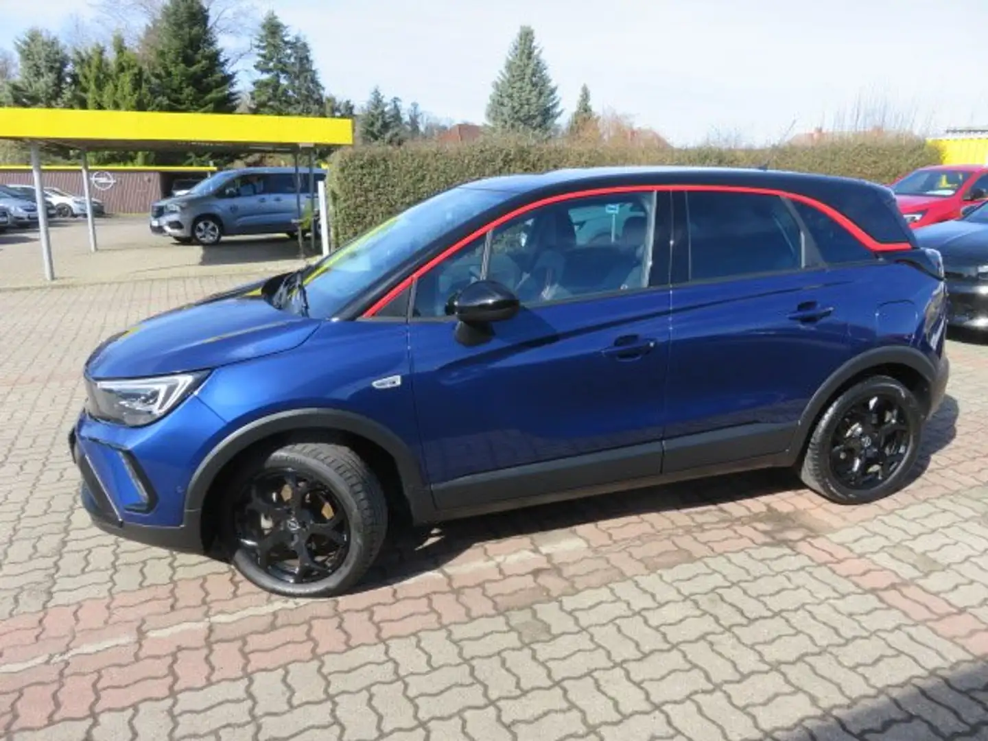 Opel Crossland X GS Line Sitzh. NAVI, Toter Winkel Warner Azul - 2