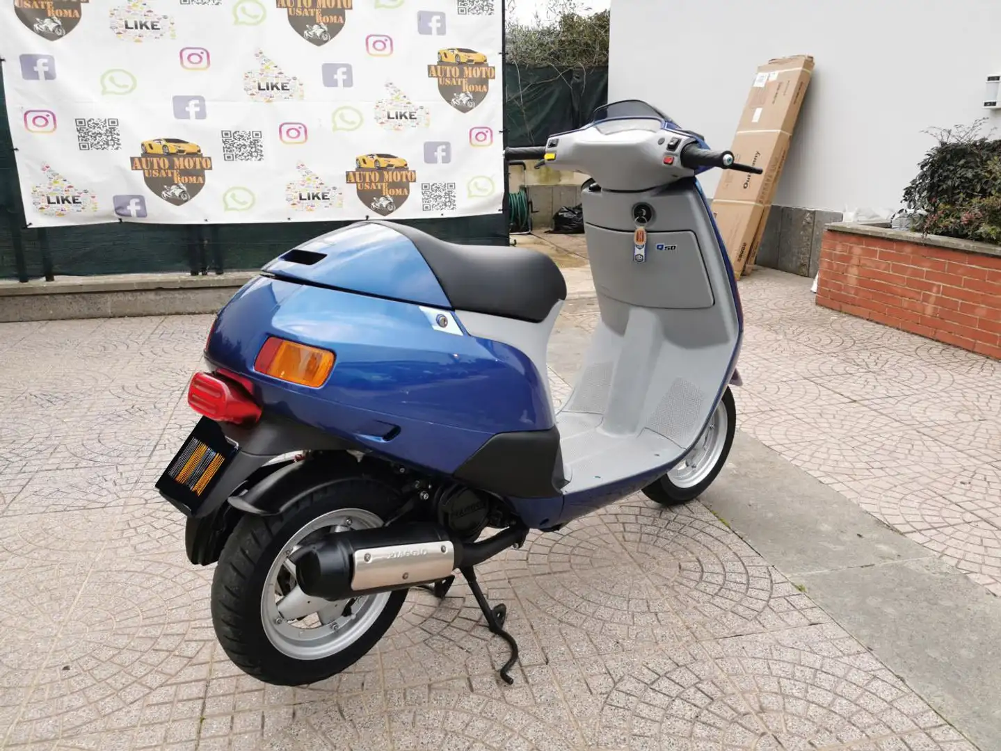 Piaggio Quartz 50 70CC - Malossi/Dell' Orto - RATE AUTO MOTO SCOOTER Blu/Azzurro - 2