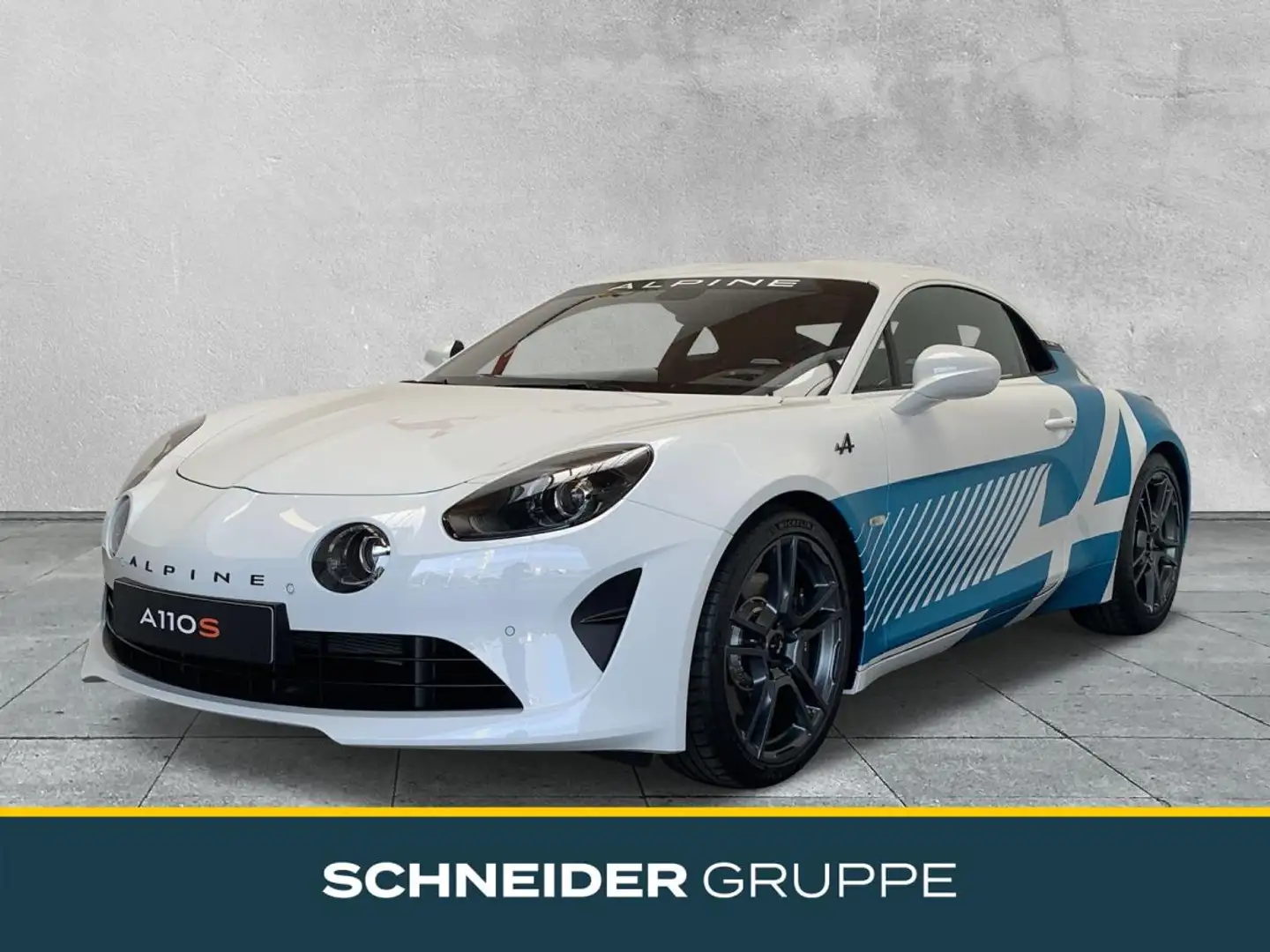 Alpine A110 S / 2024🎁Folierung geschenkt🎁 Alpine-Center Chem Weiß - 1