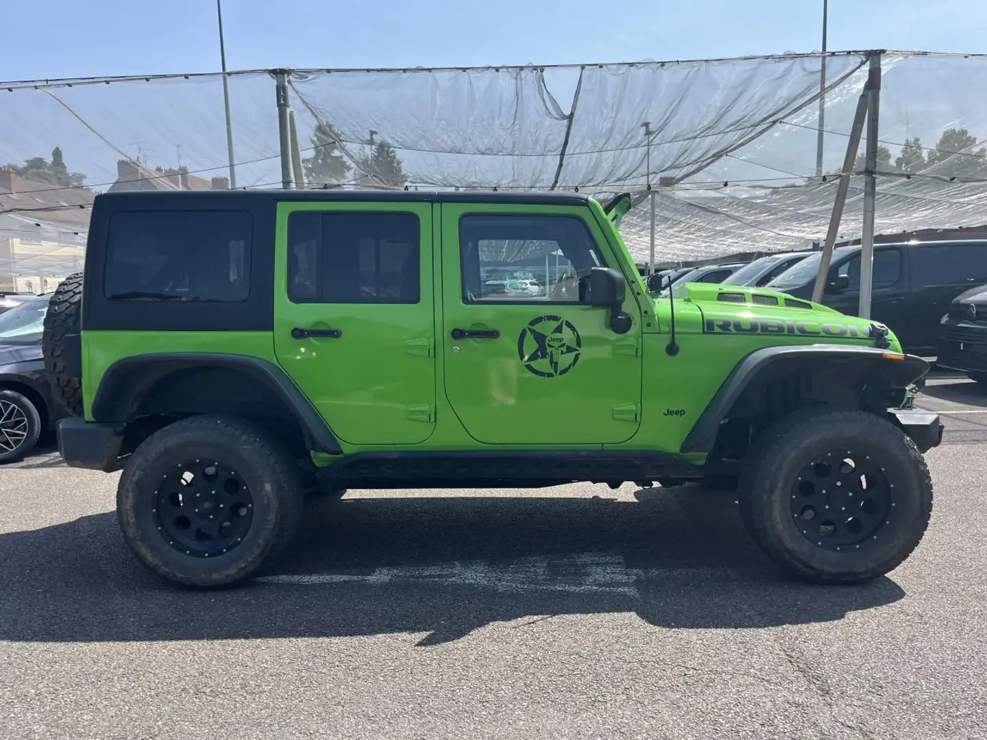 Jeep Wrangler III UNLIMITED 2.8 CRD 200 FAP RUBICON X BVA5 Groen - 2