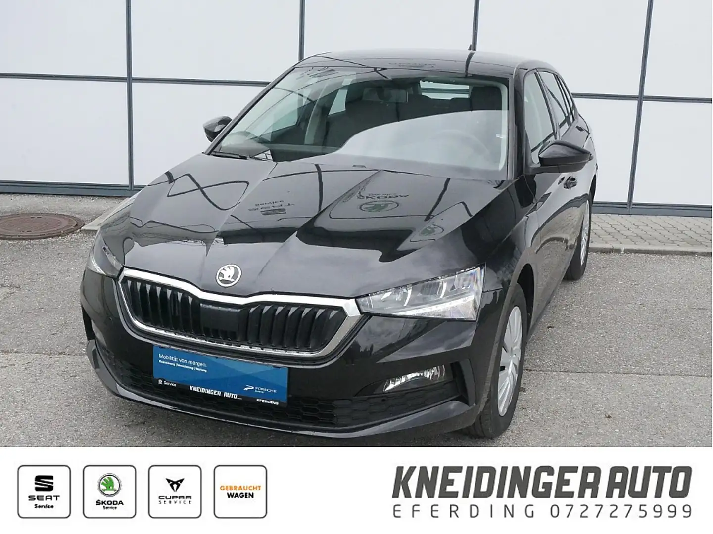 Skoda Scala 1,0 TSI Ambition DSG, Klima, Freisprecheinricht... Schwarz - 1