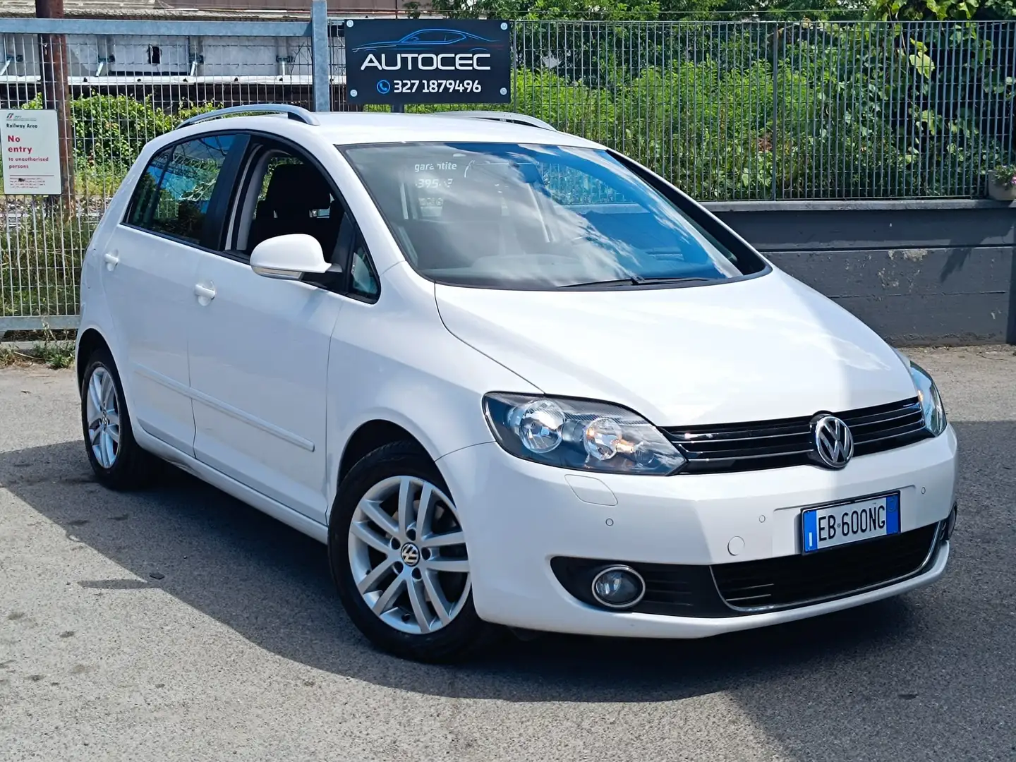 Volkswagen Golf Plus Golf VI 2010 Plus 1.6 tdi Highline Bianco - 1