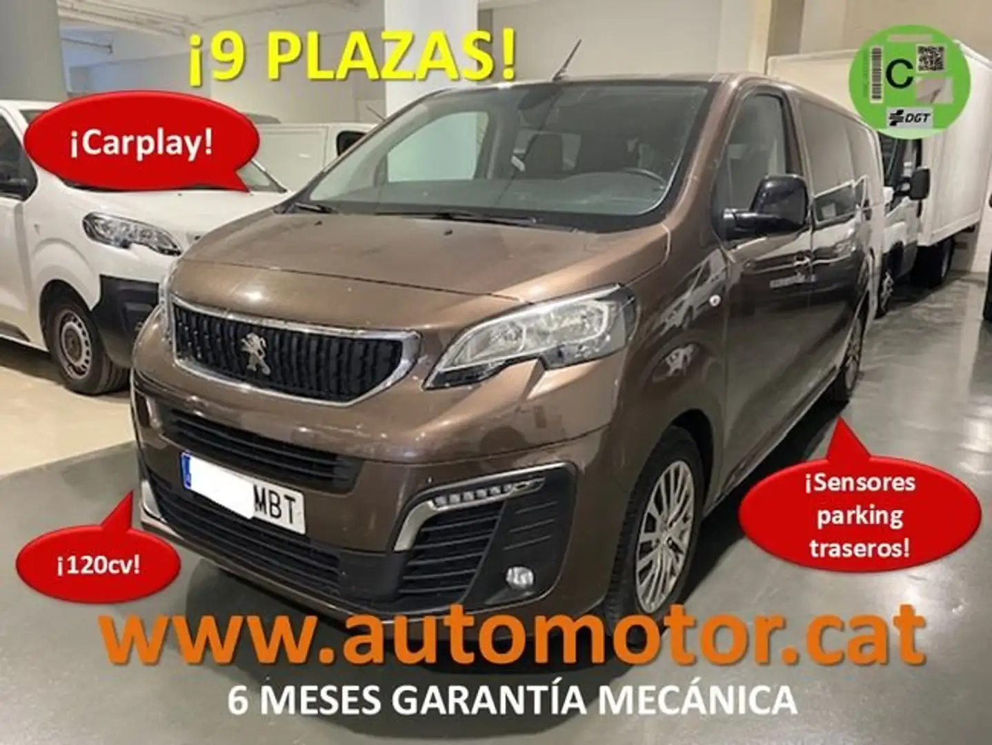 Peugeot Traveller Business BlueHDI 120 S&S Largo Amarillo - 1