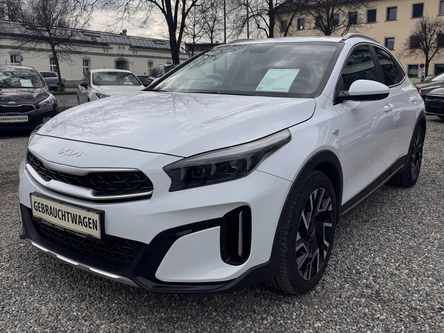 Kia XCeed 1,5 TGDI Silber Weiß - 1