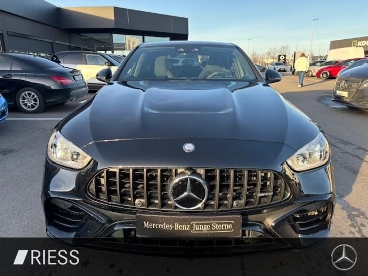 Mercedes-Benz C 63 AMG S E AERO Night Perf Sitz HUD Pano Burmes Schwarz - 2