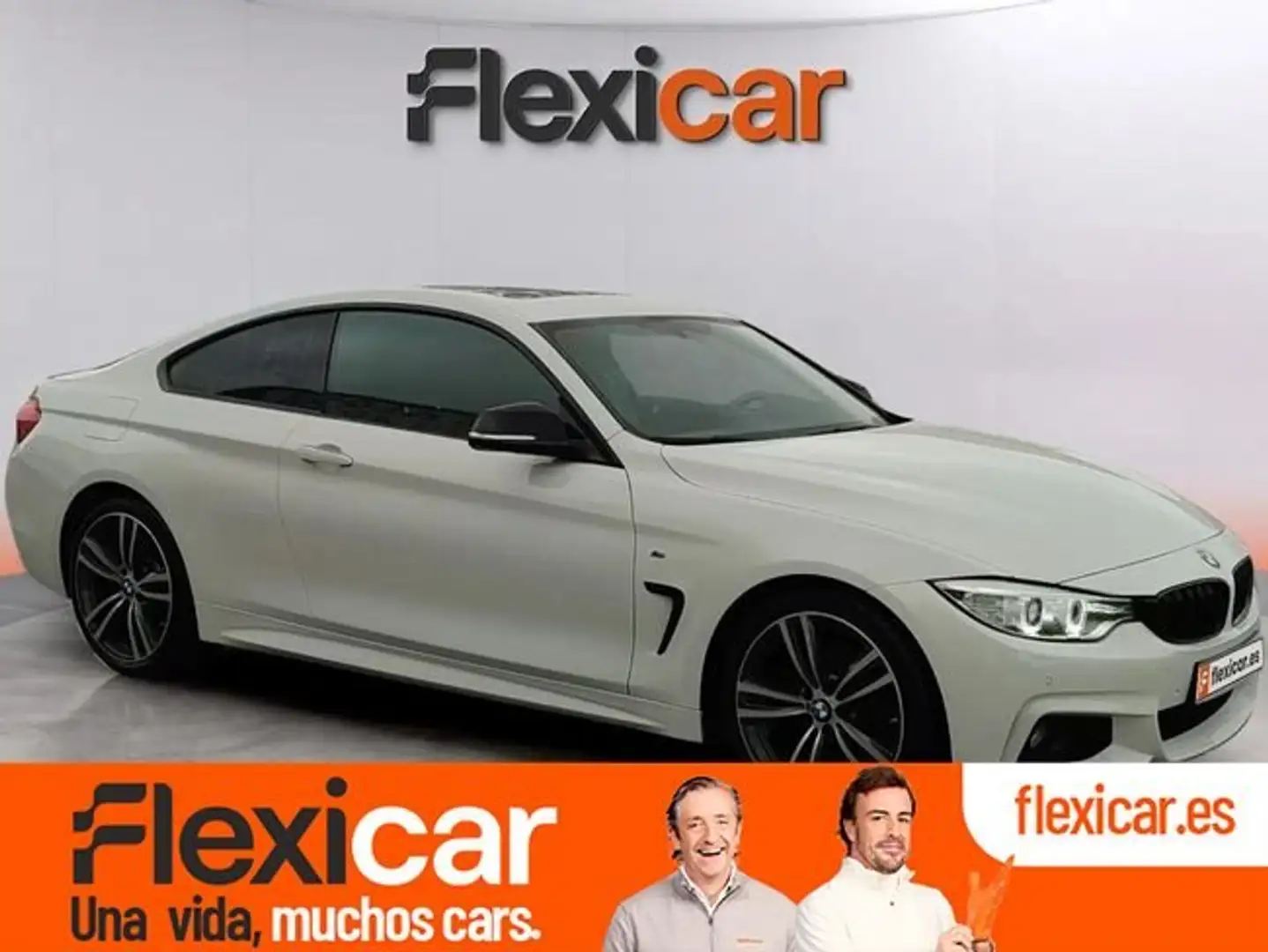 BMW 420 420d Blanc - 1