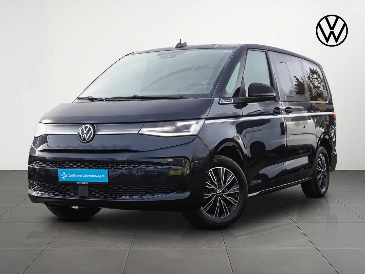 Volkswagen T7 Multivan 2.0TDI LÜ Style DSG Navi LED HuD ACC AH Blau - 2