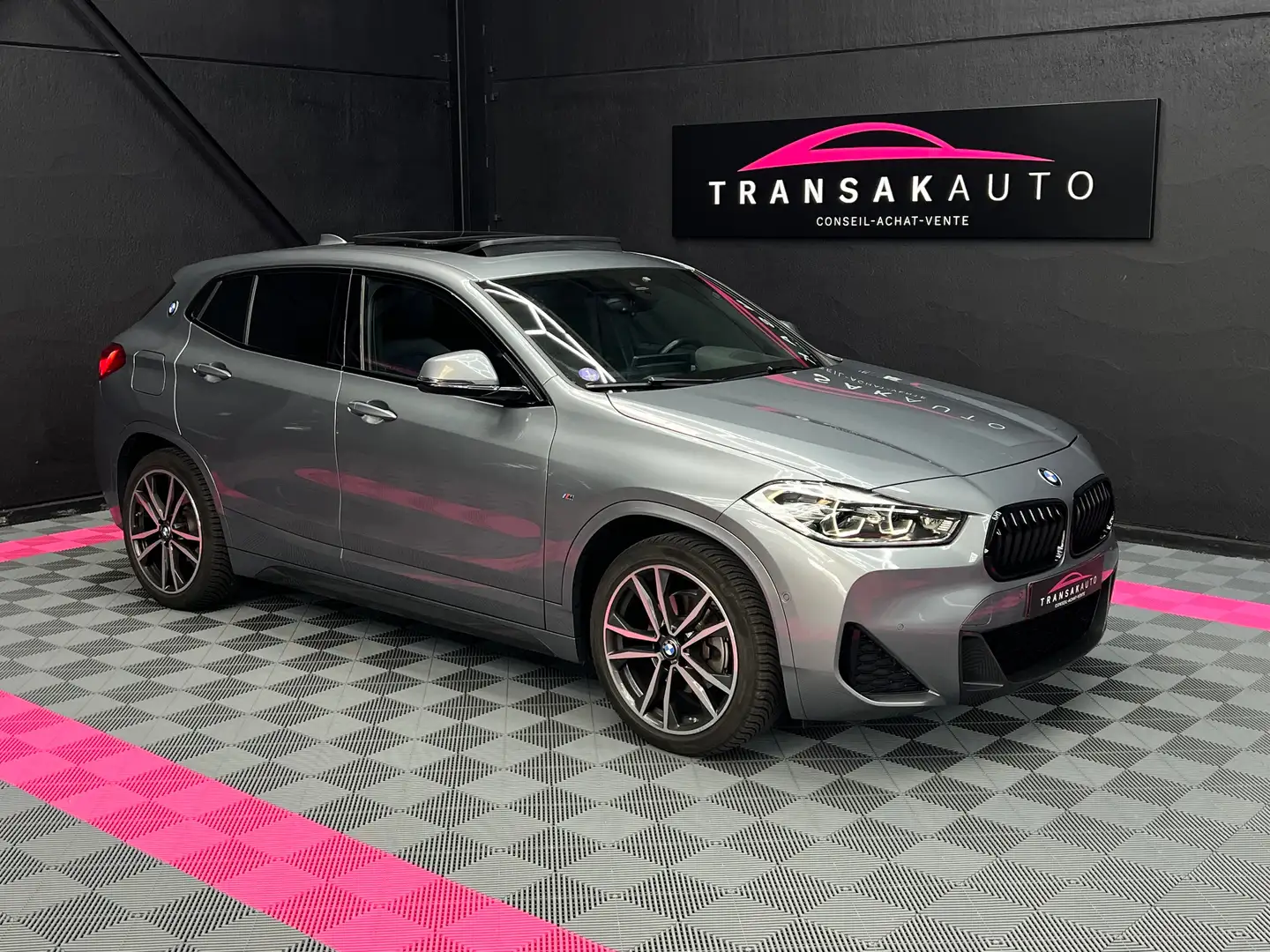 BMW X2 1.5iA sDrive18 OPF (EU6AP) Gris - 1