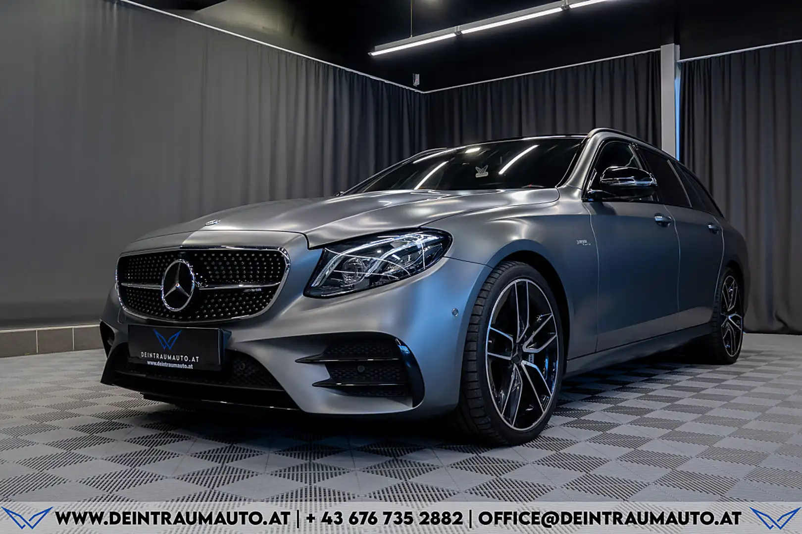 Mercedes-Benz E 53 AMG T 4MATIC Aut.*PANO*BURMESTER*1-BESITZ*PERF-AGA* Grau - 2