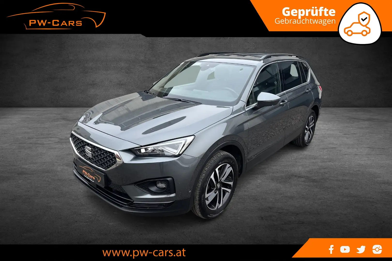 SEAT Tarraco Style 4Drive LED, NAVI, AHK, VIRTUAL COCKPIT USW. Grau - 1