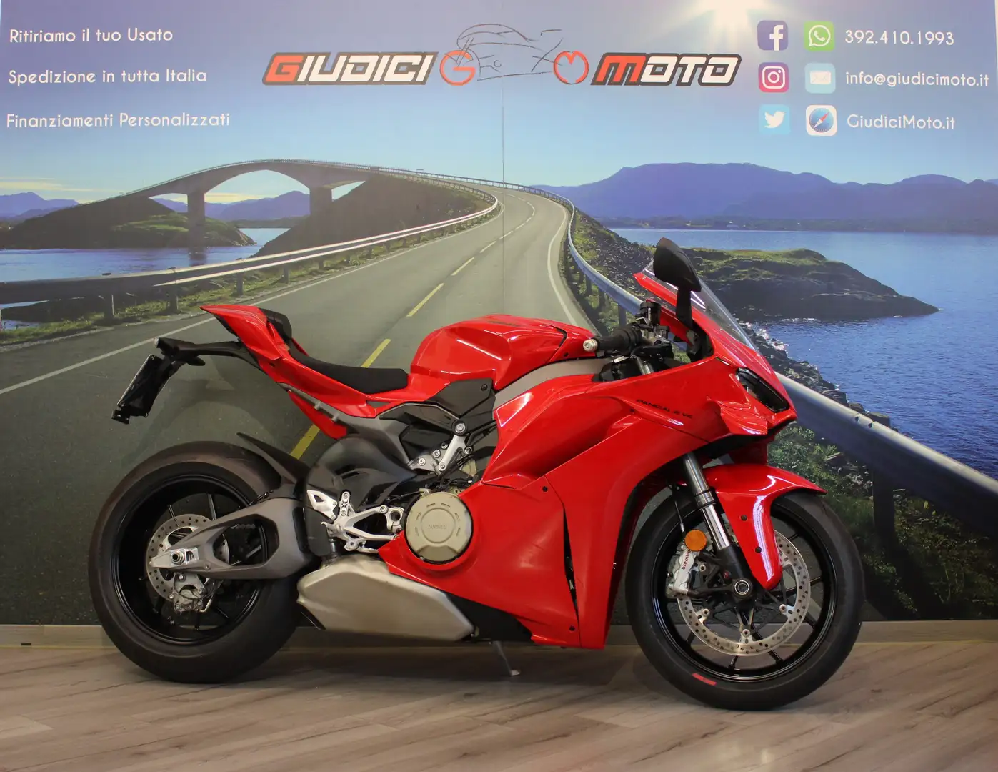 Ducati Panigale V4 2025 - km 381 Unico Proprietario Rosso - 1
