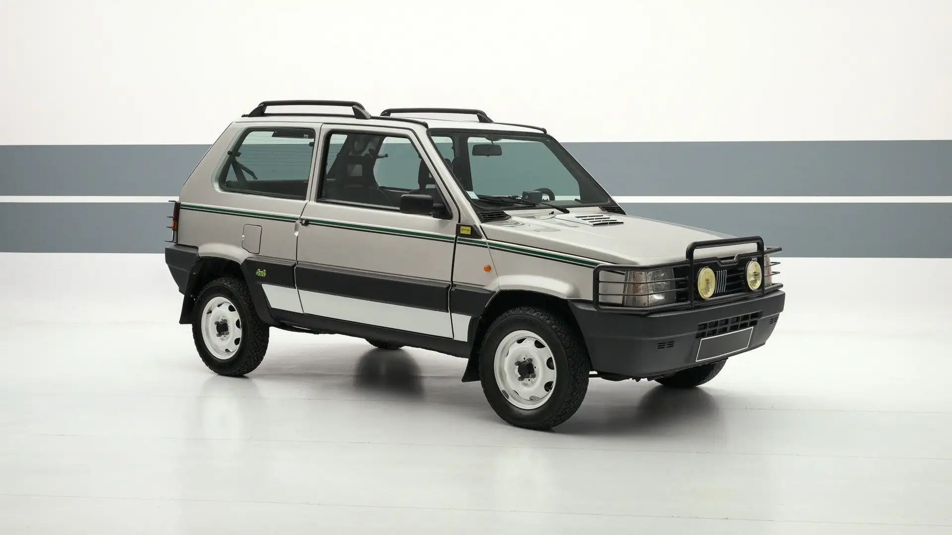 Fiat Panda 1100 i.e. cat 4x4 - Fortuna Edition Gris - 2